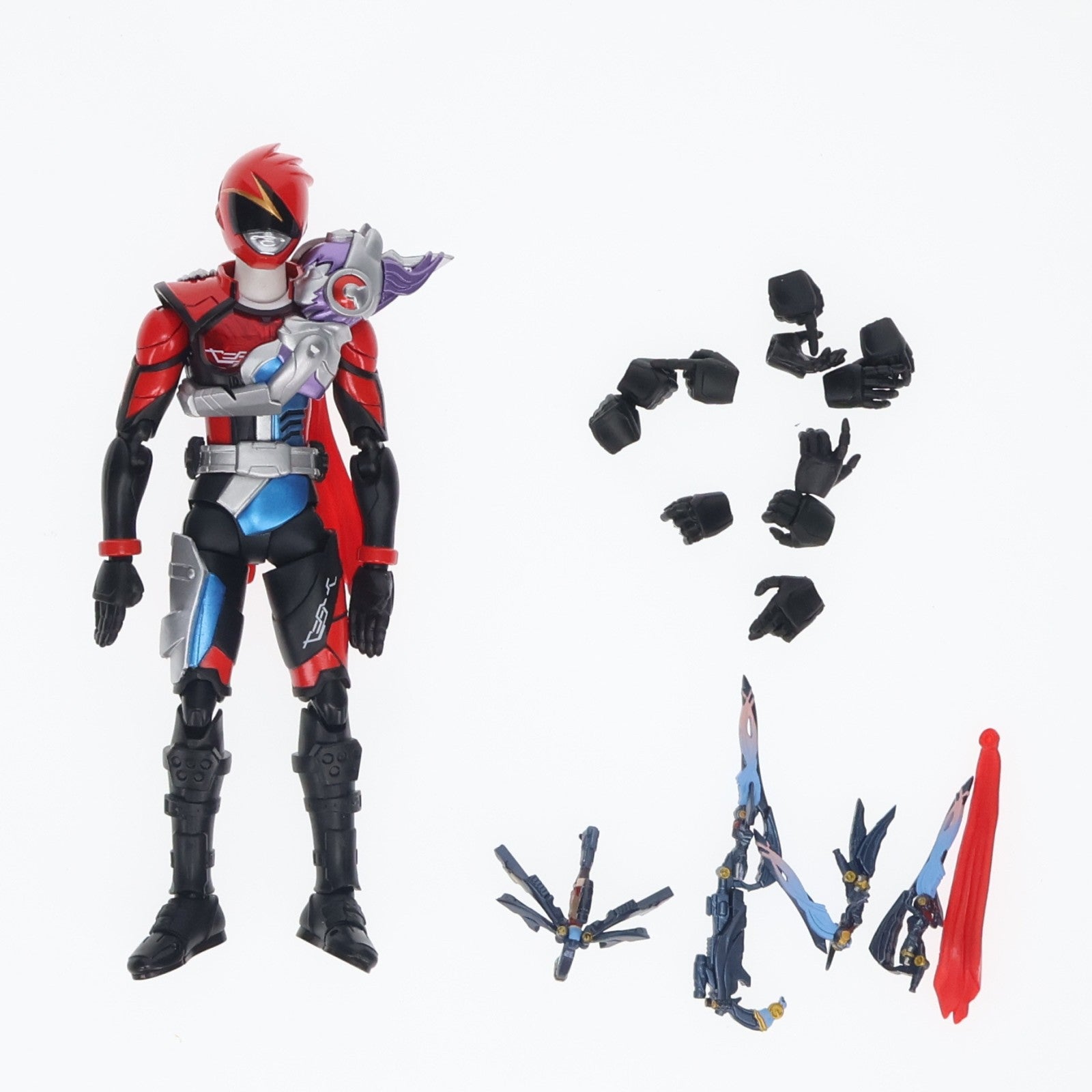 【中古即納】[FIG] S.H.Figuarts(フィギュアーツ) 超アキバレッド 非公認戦隊アキバレンジャー シーズン痛 完成品 可動フィギュア バンダイ(20130622)