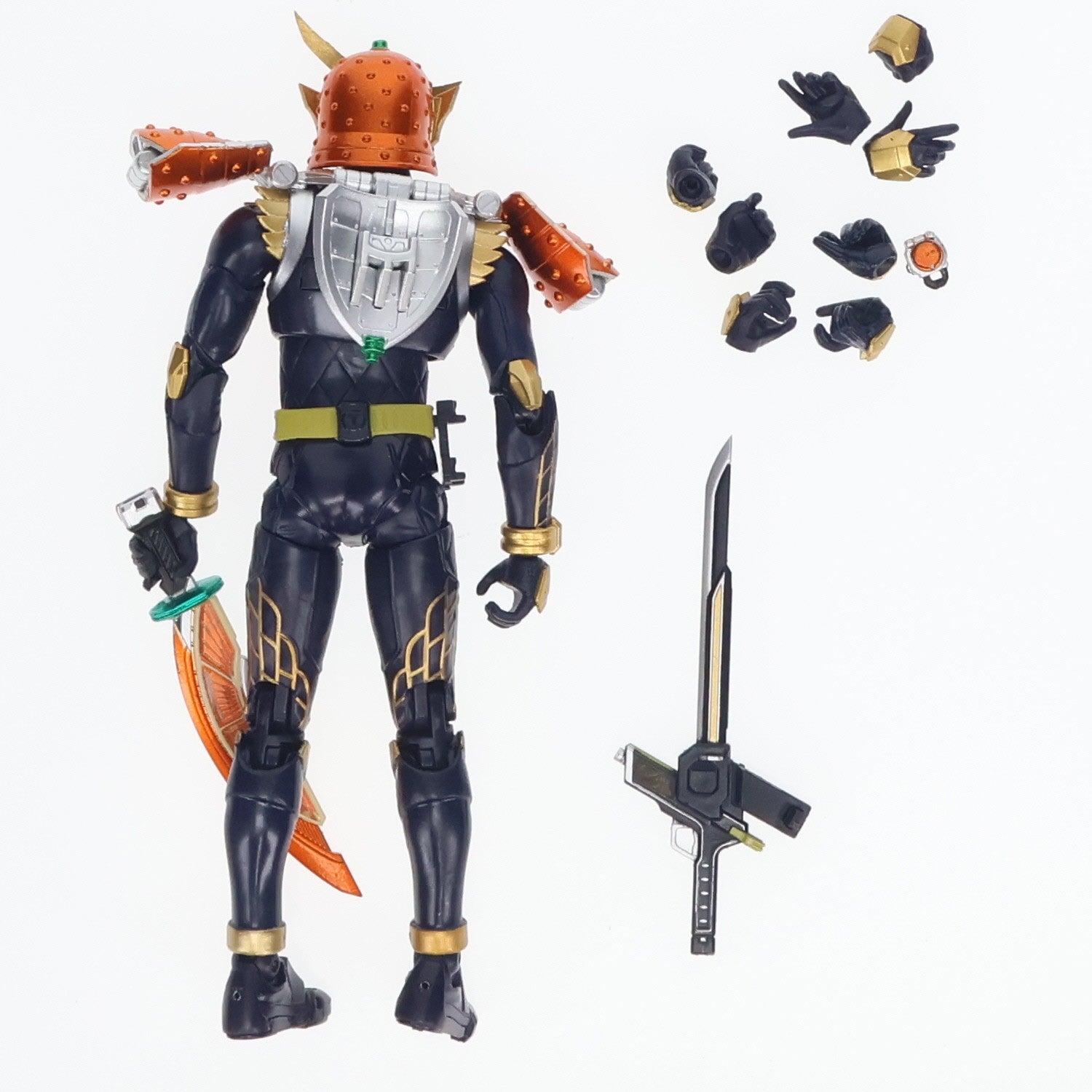 【中古即納】[FIG] S.H.Figuarts(フィギュアーツ) 仮面ライダー鎧武 オレンジアームズ 完成品 可動フィギュア バンダイ(20140531)
