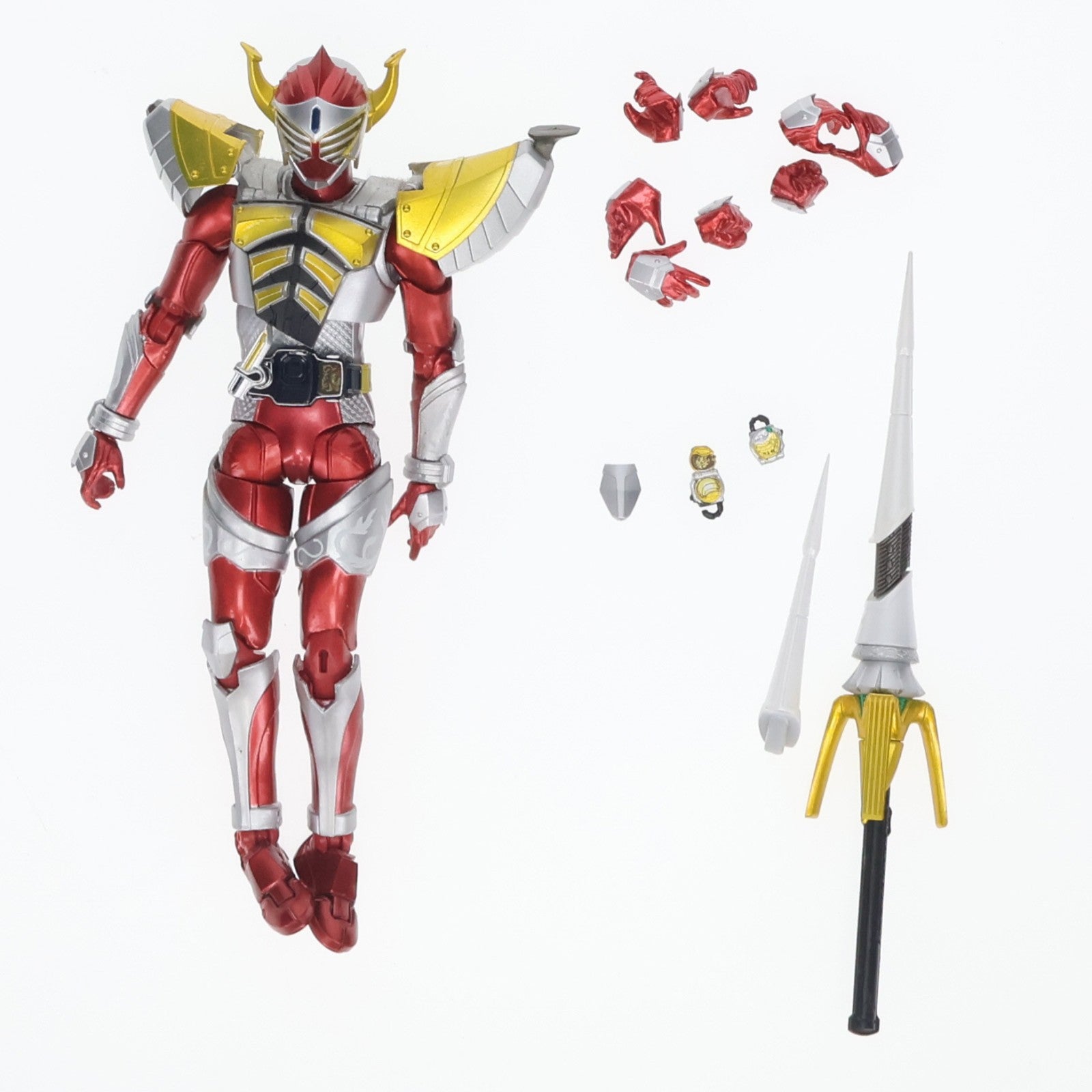 【中古即納】[FIG] S.H.Figuarts(フィギュアーツ) 仮面ライダーバロン バナナアームズ 仮面ライダー鎧武 完成品 可動フィギュア バンダイ(20140531)