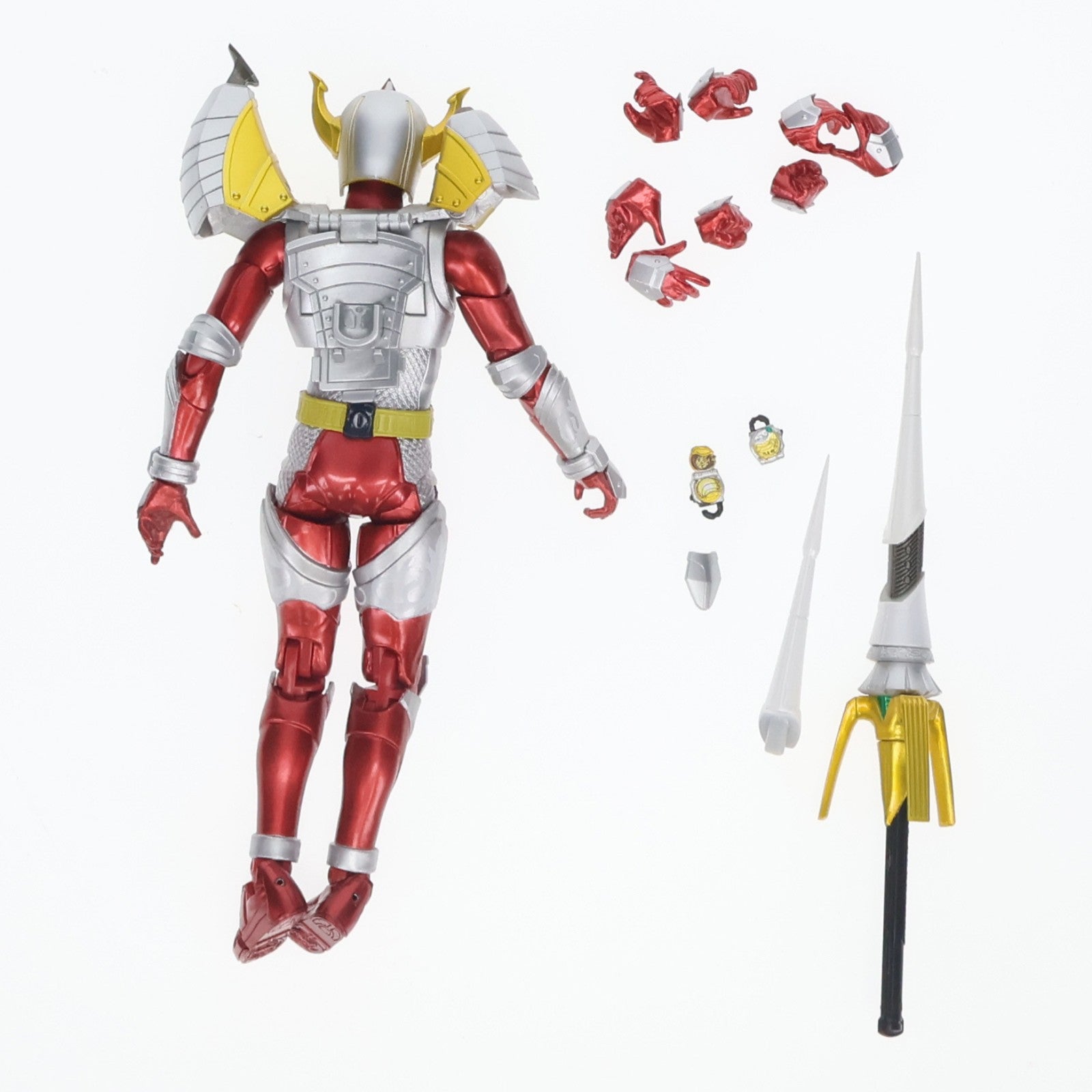 【中古即納】[FIG] S.H.Figuarts(フィギュアーツ) 仮面ライダーバロン バナナアームズ 仮面ライダー鎧武 完成品 可動フィギュア バンダイ(20140531)