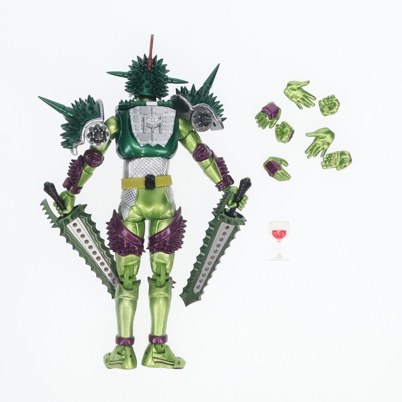 【中古即納】[FIG] 魂ウェブ商店限定 S.H.Figuarts(フィギュアーツ) 仮面ライダーブラーボ ドリアンアームズ 仮面ライダー鎧武 完成品 可動フィギュア バンダイ(20140930)