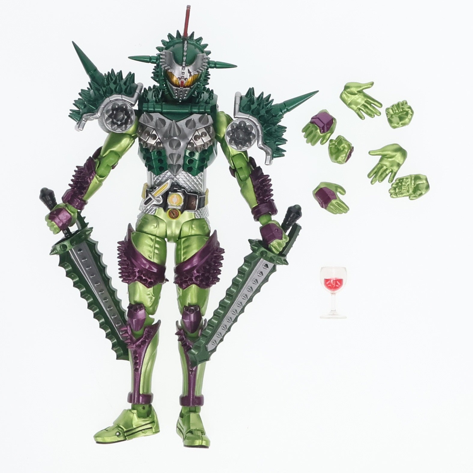 【中古即納】[FIG] 魂ウェブ商店限定 S.H.Figuarts(フィギュアーツ) 仮面ライダーブラーボ ドリアンアームズ 仮面ライダー鎧武 完成品 可動フィギュア バンダイ(20140930)