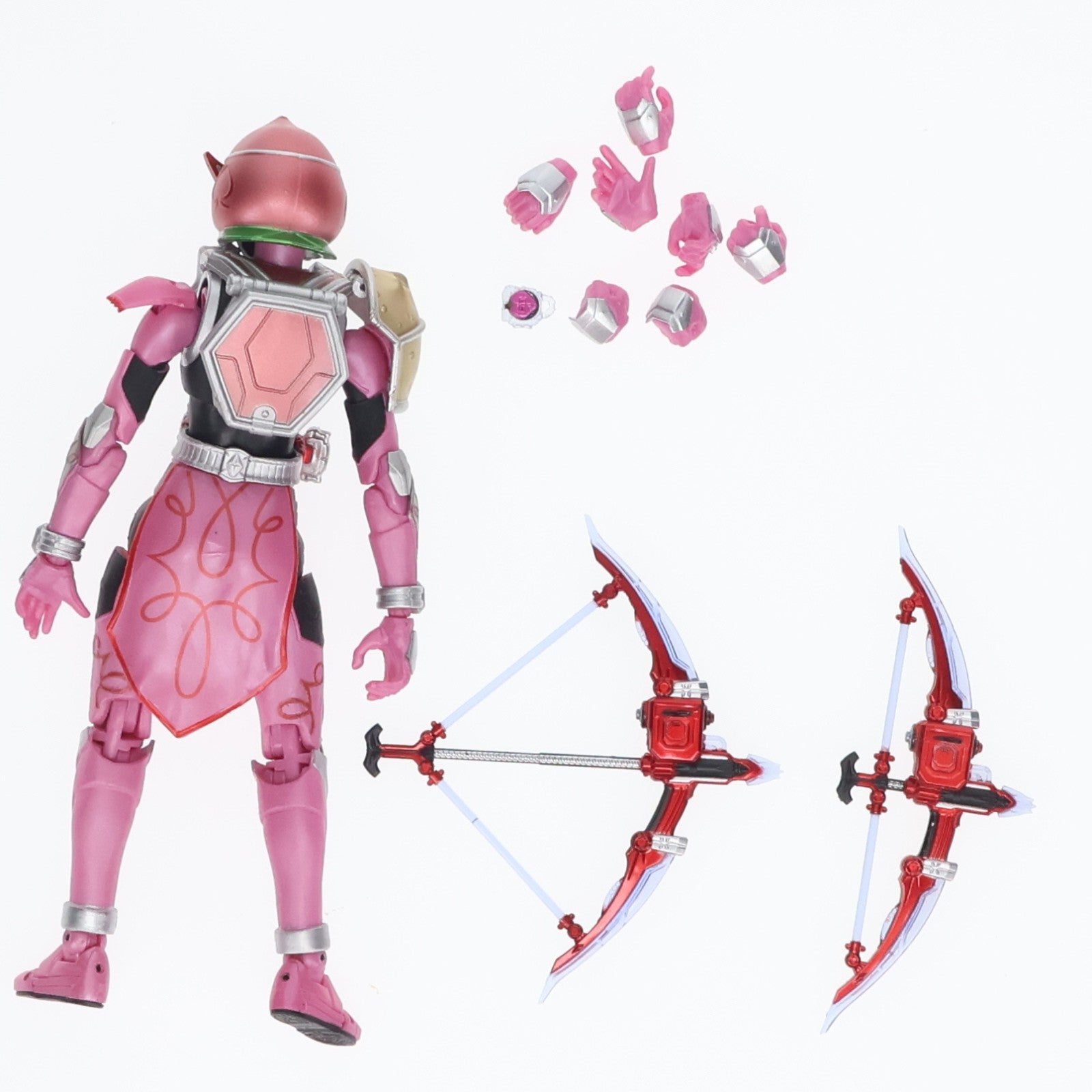 【中古即納】[FIG] 魂ウェブ商店限定 S.H.Figuarts(フィギュアーツ) 仮面ライダーマリカ ピーチエナジーアームズ 仮面ライダー鎧武 完成品 可動フィギュア バンダイ(20150731)