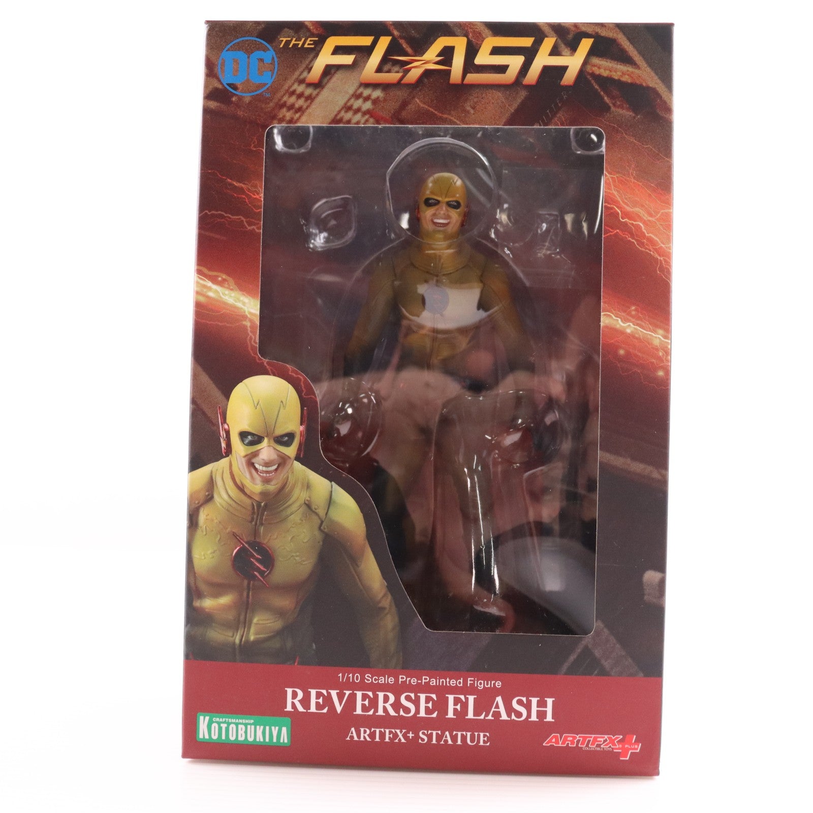 【中古即納】[FIG] ARTFX+ リバースフラッシュ -THE FLASH- DC UNIVERSE(DCユニバース) 1/10 完成品 フィギュア(SV183) コトブキヤ(20171229)