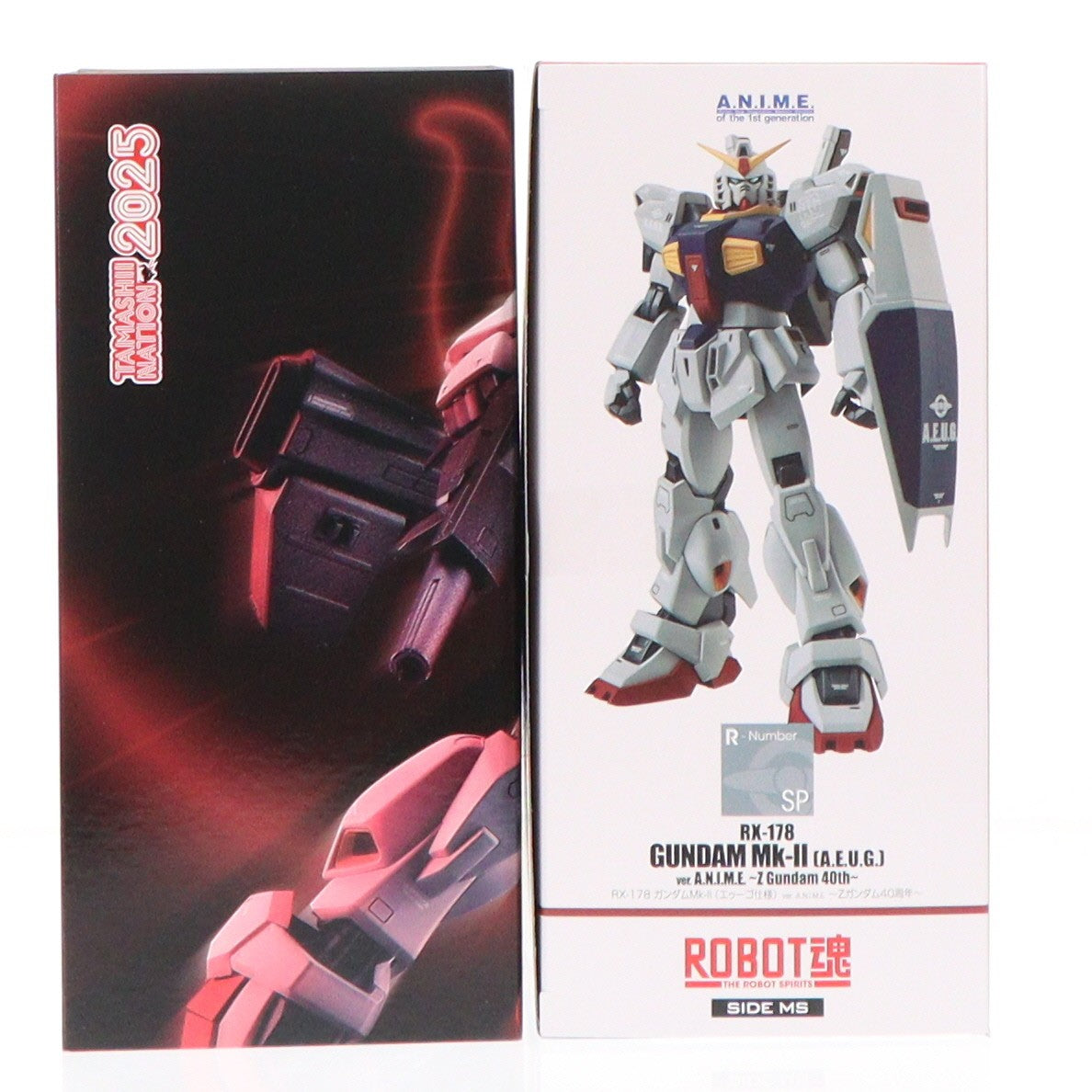 【中古即納】[FIG] スリーブ&ブックレット付属 魂ウェブ商店限定 ROBOT魂(SIDE MS) RX-178 ガンダムMk-II(エゥーゴ仕様) ver. A.N.I.M.E. -Zガンダム40周年- 機動戦士Zガンダム 完成品 可動フィギュア バンダイスピリッツ(20251112)