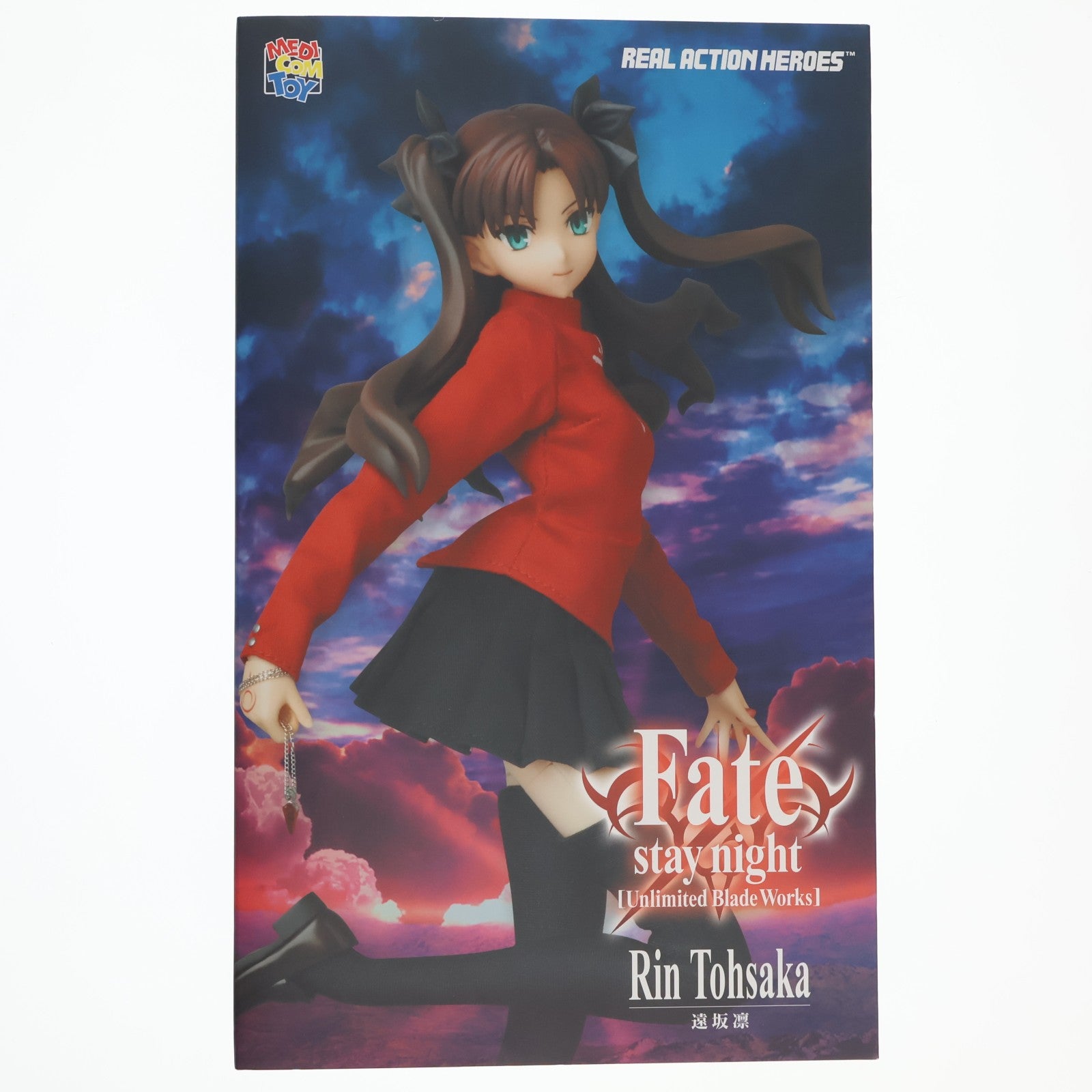 【中古即納】[FIG] リアルアクションヒーローズ No.692 RAH 遠坂凛(とおさかりん) Fate/stay night(フェイト/ステイナイト) 完成品 可動フィギュア メディコム・トイ(20150801)