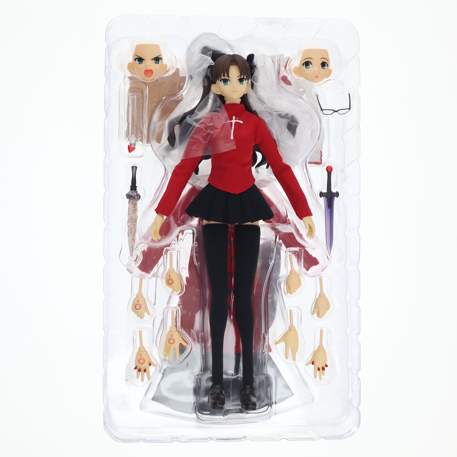 【中古即納】[FIG] リアルアクションヒーローズ No.692 RAH 遠坂凛(とおさかりん) Fate/stay night(フェイト/ステイナイト) 完成品 可動フィギュア メディコム・トイ(20150801)