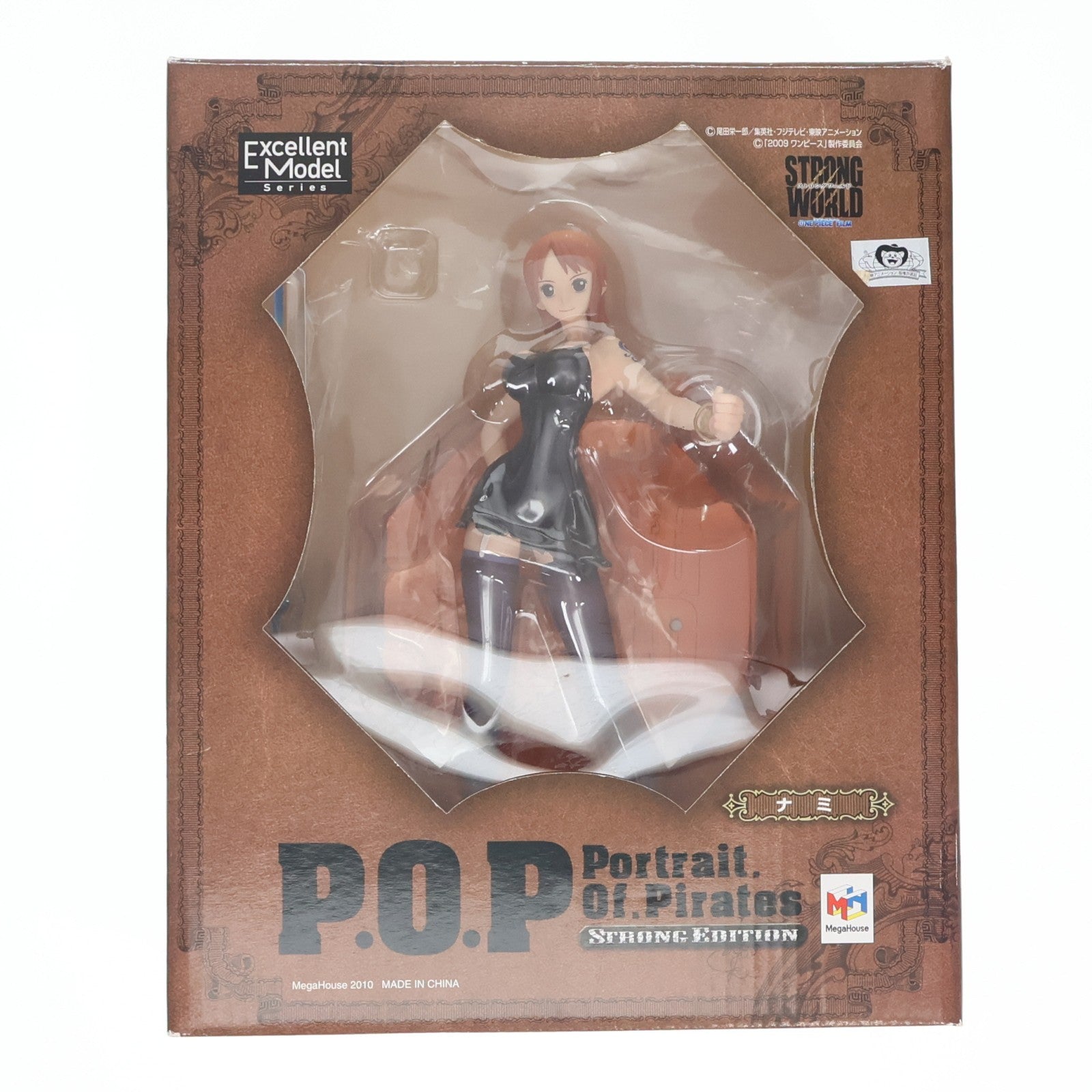 【中古即納】[FIG] Portrait.Of.Pirates P.O.P STRONG EDITION ナミ ワンピース STRONG WORLD 完成品 フィギュア メガハウス(20110416)