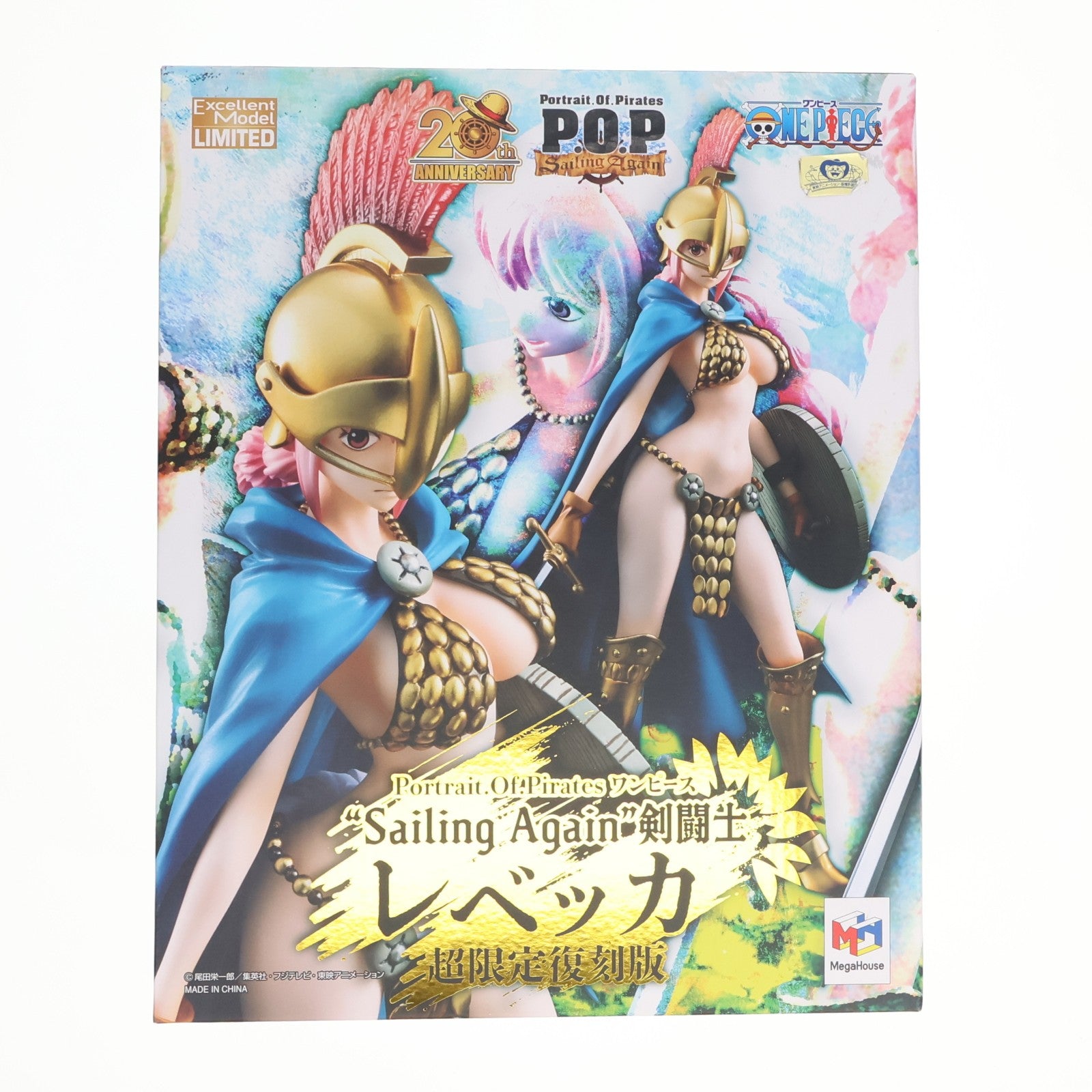 【中古即納】[FIG] Portrait.Of.Pirates P.O.P Sailing Again 剣闘士 レベッカ 【超限定復刻版】 ONE PIECE(ワンピース) 完成品 フィギュア 一部店舗&オンラインショップ限定 メガハウス(20260129)