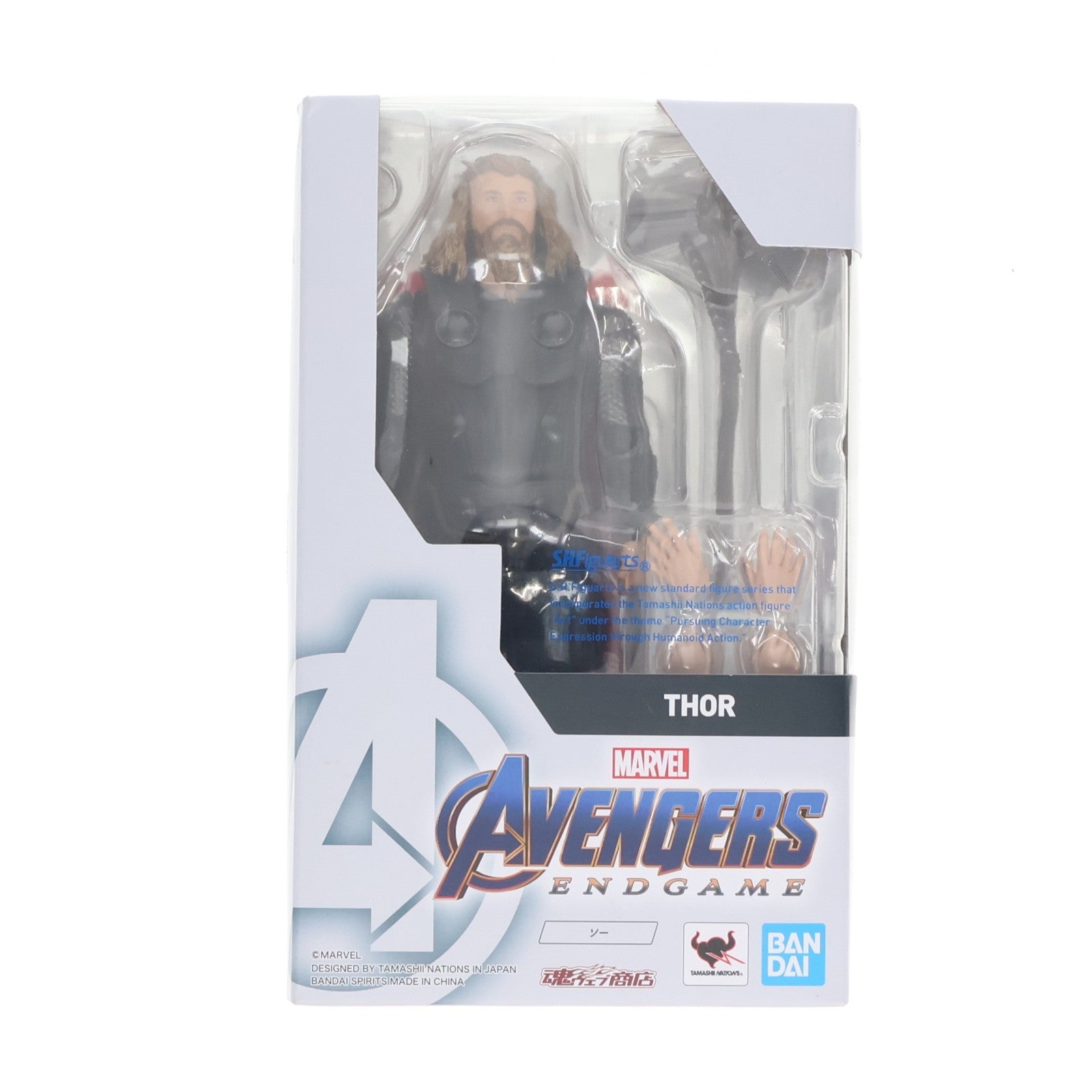 【中古即納】[FIG] 魂ウェブ商店限定 S.H.Figuarts(フィギュアーツ) ソー アベンジャーズ/エンドゲーム 完成品 可動フィギュア バンダイスピリッツ(20200131)