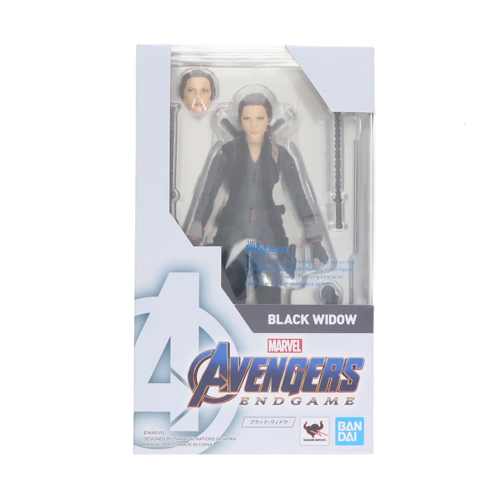 【中古即納】[FIG] S.H.Figuarts(フィギュアーツ) ブラック・ウィドウ(アベンジャーズ/エンドゲーム) 完成品 可動フィギュア バンダイスピリッツ(20190426)