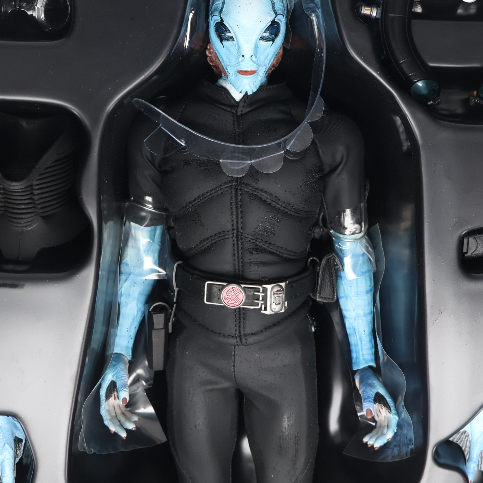 【中古即納】[FIG] ムービー・マスターピース エイブ・サピエン ヘルボーイ:ゴールデン・アーミー 1/6 完成品 可動フィギュア(MM#084) ホットトイズ/サイドショウ(20090531)
