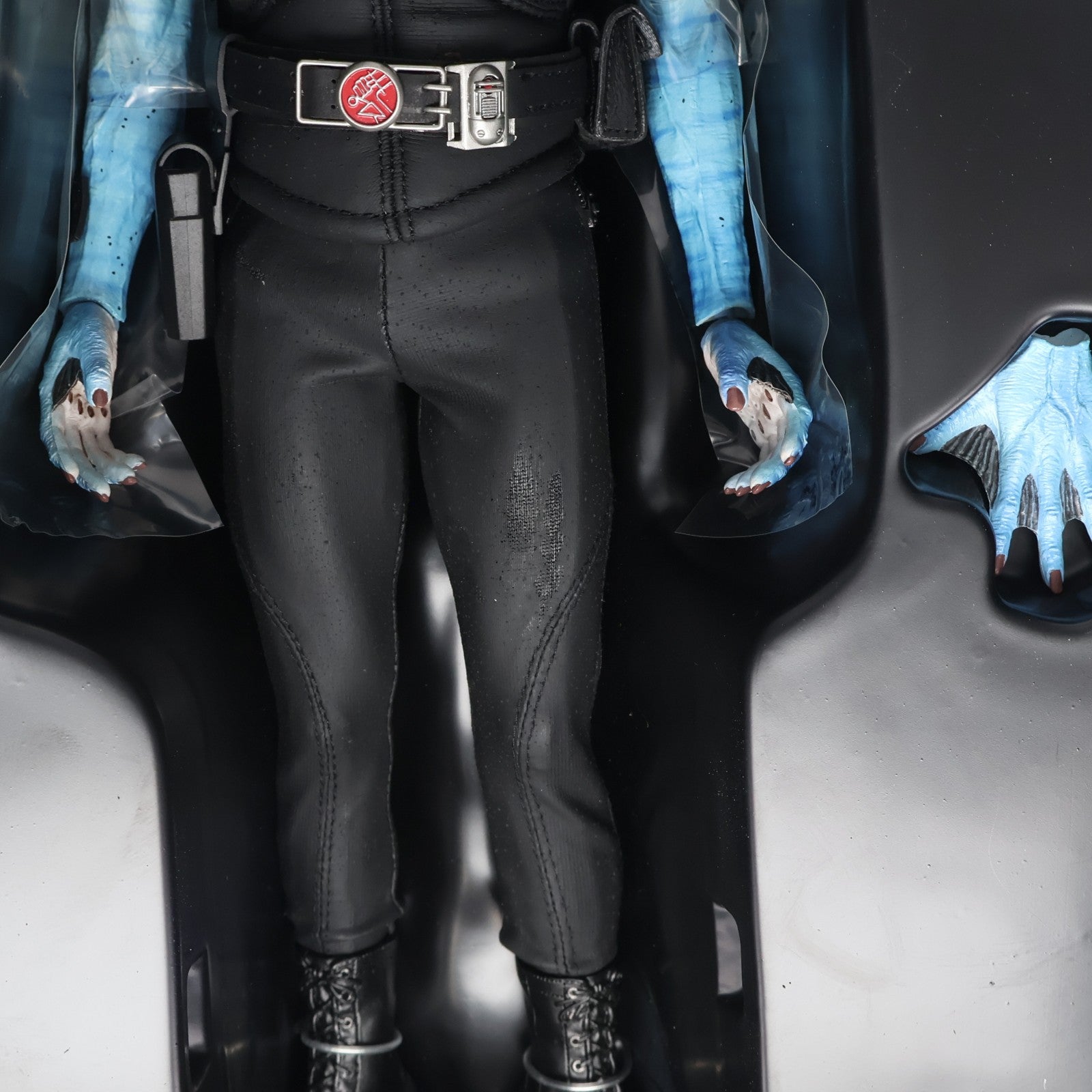 【中古即納】[FIG] ムービー・マスターピース エイブ・サピエン ヘルボーイ:ゴールデン・アーミー 1/6 完成品 可動フィギュア(MM#084) ホットトイズ/サイドショウ(20090531)