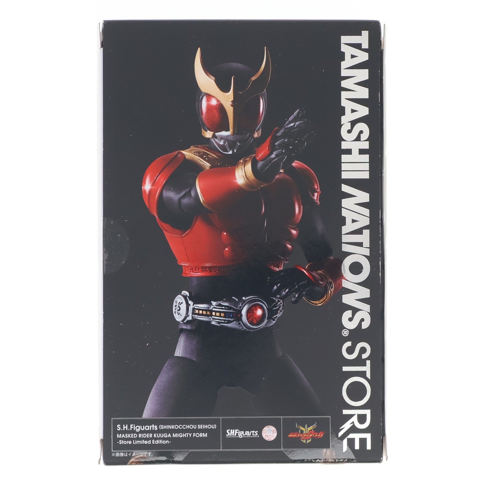 【中古即納】[FIG] TAMASHII NATIONS STORE限定 S.H.Figuarts(フィギュアーツ) 真骨彫製法 仮面ライダークウガ マイティフォーム -Store Limited Edition- 完成品 可動フィギュア バンダイスピリッツ(20250314)