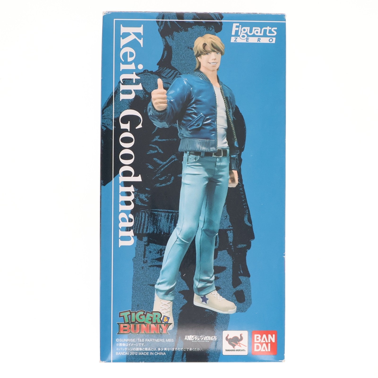 【中古即納】[FIG] 魂ウェブ商店限定 フィギュアーツZERO キース・グッドマン TIGER & BUNNY(タイガー&バニー) 完成品 フィギュア バンダイ(20120727)