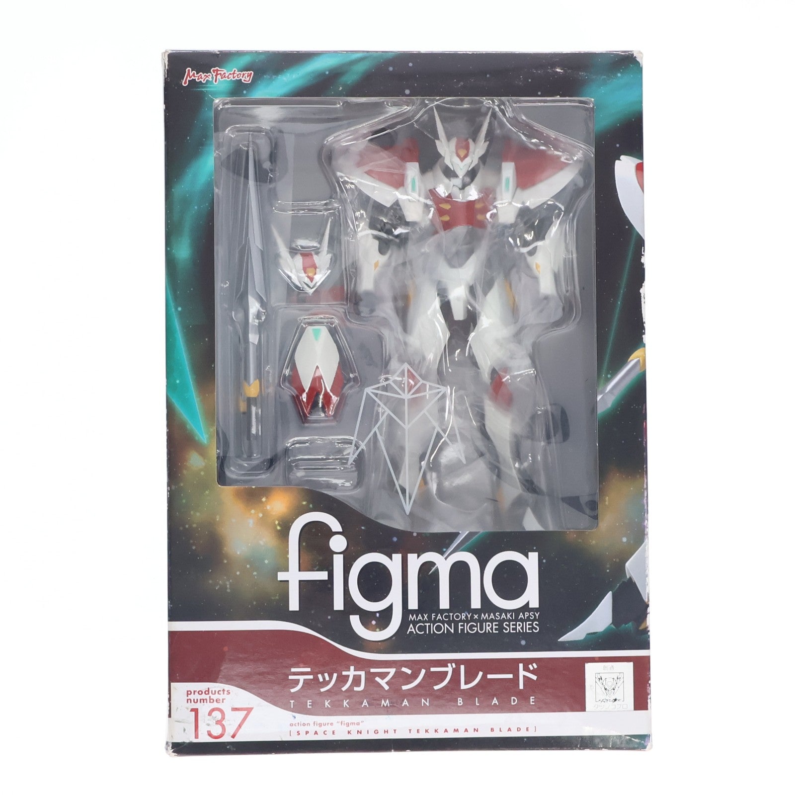 【中古即納】[FIG] figma(フィグマ) 137 テッカマンブレード 宇宙の騎士テッカマンブレード 完成品 可動フィギュア マックスファクトリー(20121201)
