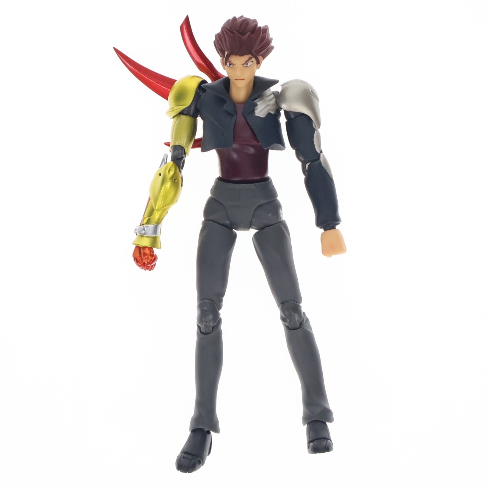 【中古即納】[FIG] 初回特典付属 S.H.Figuarts(フィギュアーツ) カズマ スクライド 完成品 可動フィギュア バンダイ(20110129)