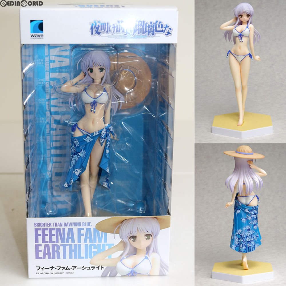 【中古即納】[FIG] BEACH QUEENS(ビーチクイーンズ) フィーナ・ファム・アーシュライト 夜明け前より瑠璃色な 1/10 完成品 フィギュア(NF-365) ウェーブ(WAVE)(20150314)