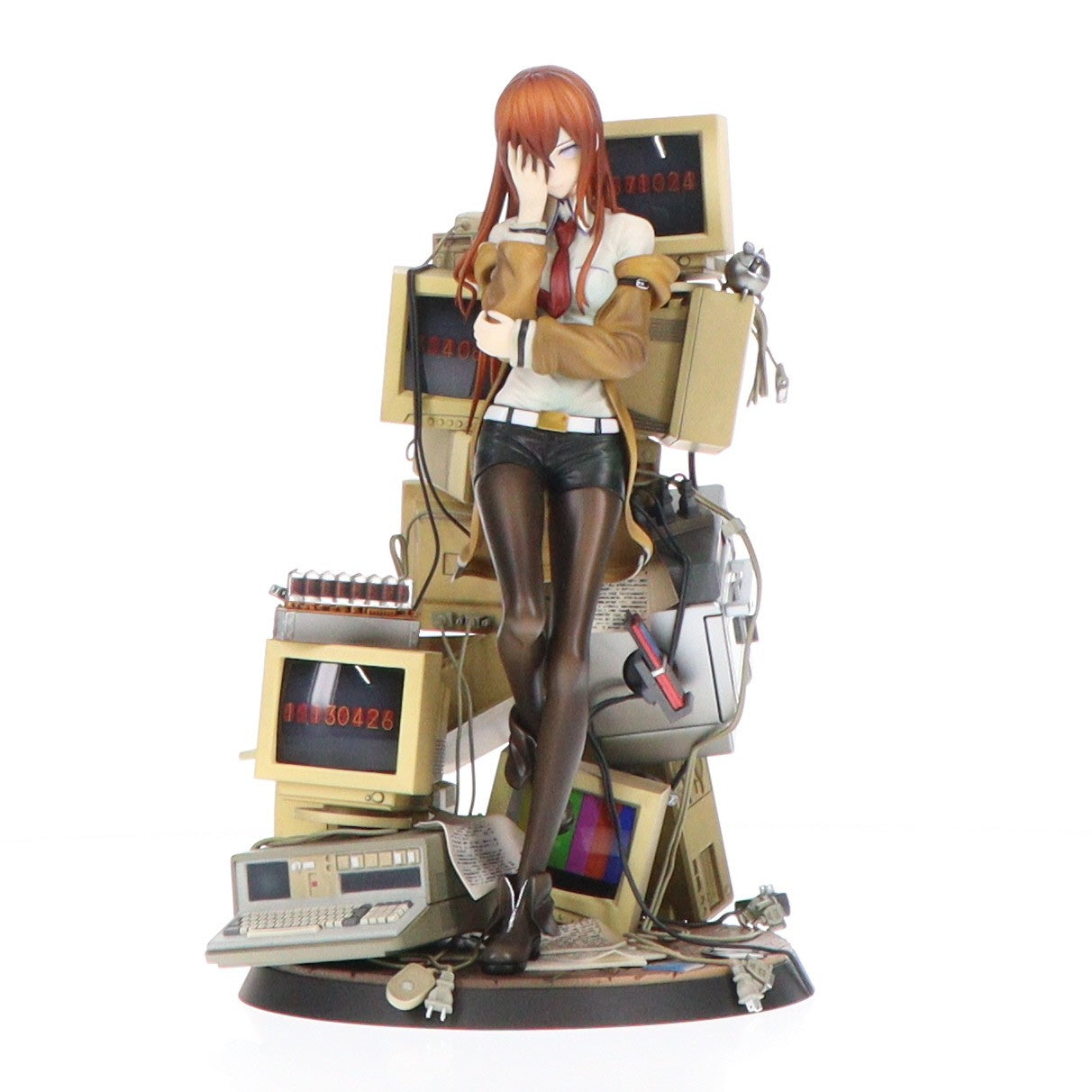 【中古即納】[FIG] (再販) 牧瀬紅莉栖～運命探知の魔眼(リーディング・シュタイナー)～(まきせくりす) STEINS;GATE(シュタインズ・ゲート) 1/7 完成品 フィギュア グッドスマイルカンパニー(20250731)