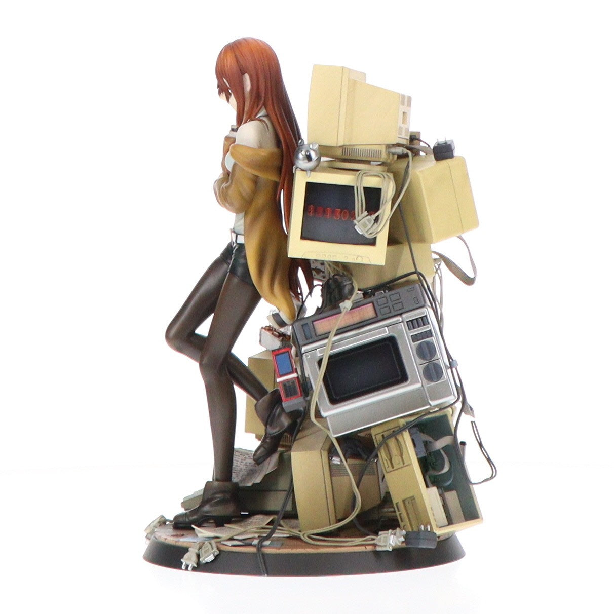【中古即納】[FIG] (再販) 牧瀬紅莉栖～運命探知の魔眼(リーディング・シュタイナー)～(まきせくりす) STEINS;GATE(シュタインズ・ゲート) 1/7 完成品 フィギュア グッドスマイルカンパニー(20250731)
