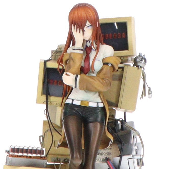 【中古即納】[FIG] (再販) 牧瀬紅莉栖～運命探知の魔眼(リーディング・シュタイナー)～(まきせくりす) STEINS;GATE(シュタインズ・ゲート) 1/7 完成品 フィギュア グッドスマイルカンパニー(20250731)