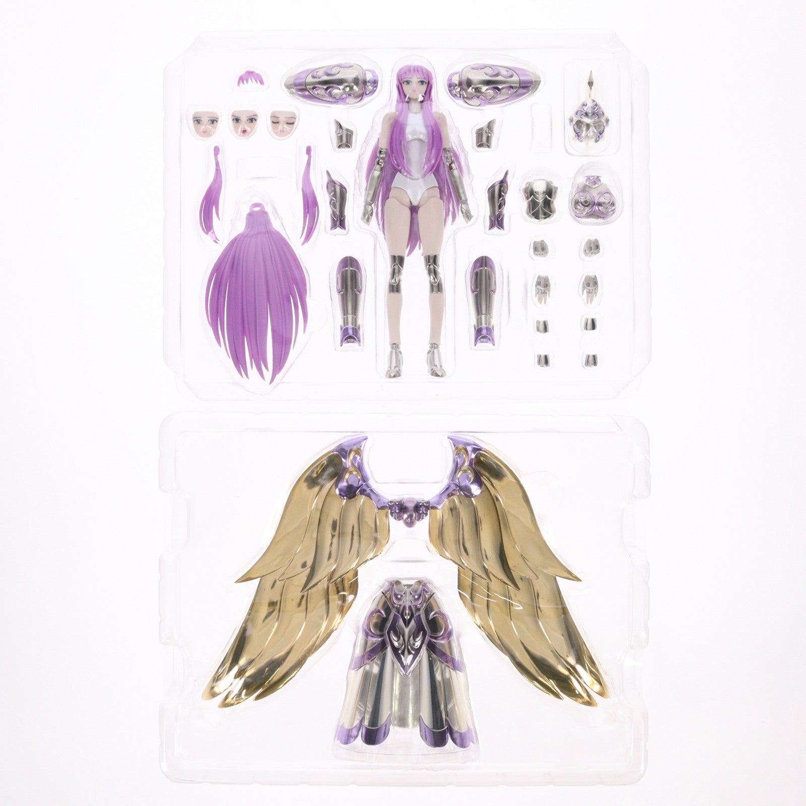 【中古即納】[FIG] 聖闘士聖衣神話EX 女神アテナ&城戸沙織(きどさおり) -ディバインサーガプレミアムセット- 聖闘士星矢 完成品 可動フィギュア バンダイスピリッツ(20231223)