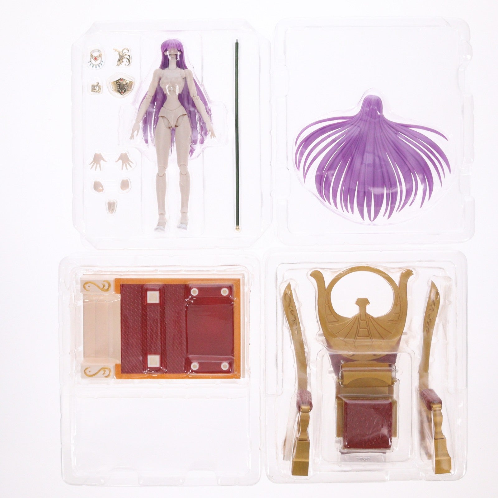 【中古即納】[FIG] 聖闘士聖衣神話EX 女神アテナ&城戸沙織(きどさおり) -ディバインサーガプレミアムセット- 聖闘士星矢 完成品 可動フィギュア バンダイスピリッツ(20231223)