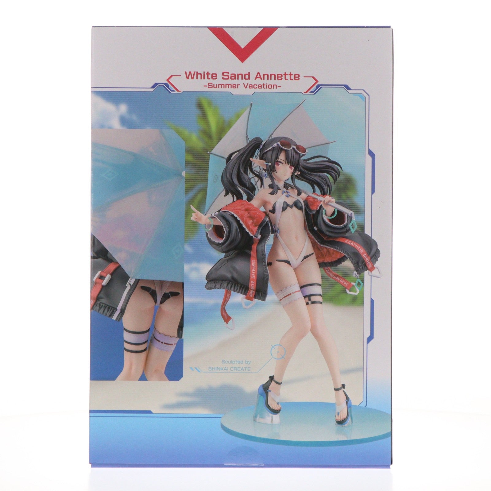 【中古即納】[FIG] コトブキヤショップ限定特典付属 白砂のアネット【サマーバケーション】 ファンタシースターオンライン2 es 1/6 完成品 フィギュア(PV276) コトブキヤ(20260624)