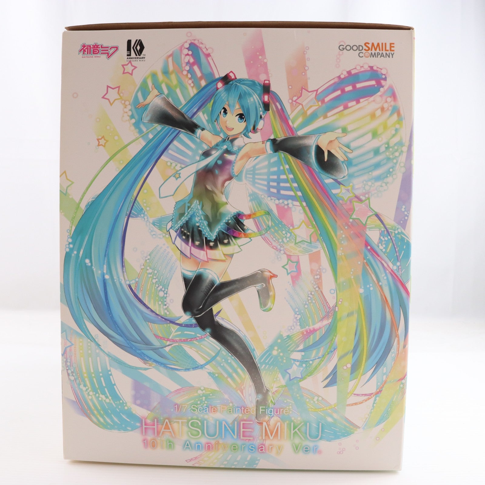 【中古即納】[FIG] 初音ミク 10th Anniversary Ver. キャラクター・ボーカル・シリーズ01 初音ミク 1/7 完成品 フィギュア グッドスマイルカンパニー(20190526)