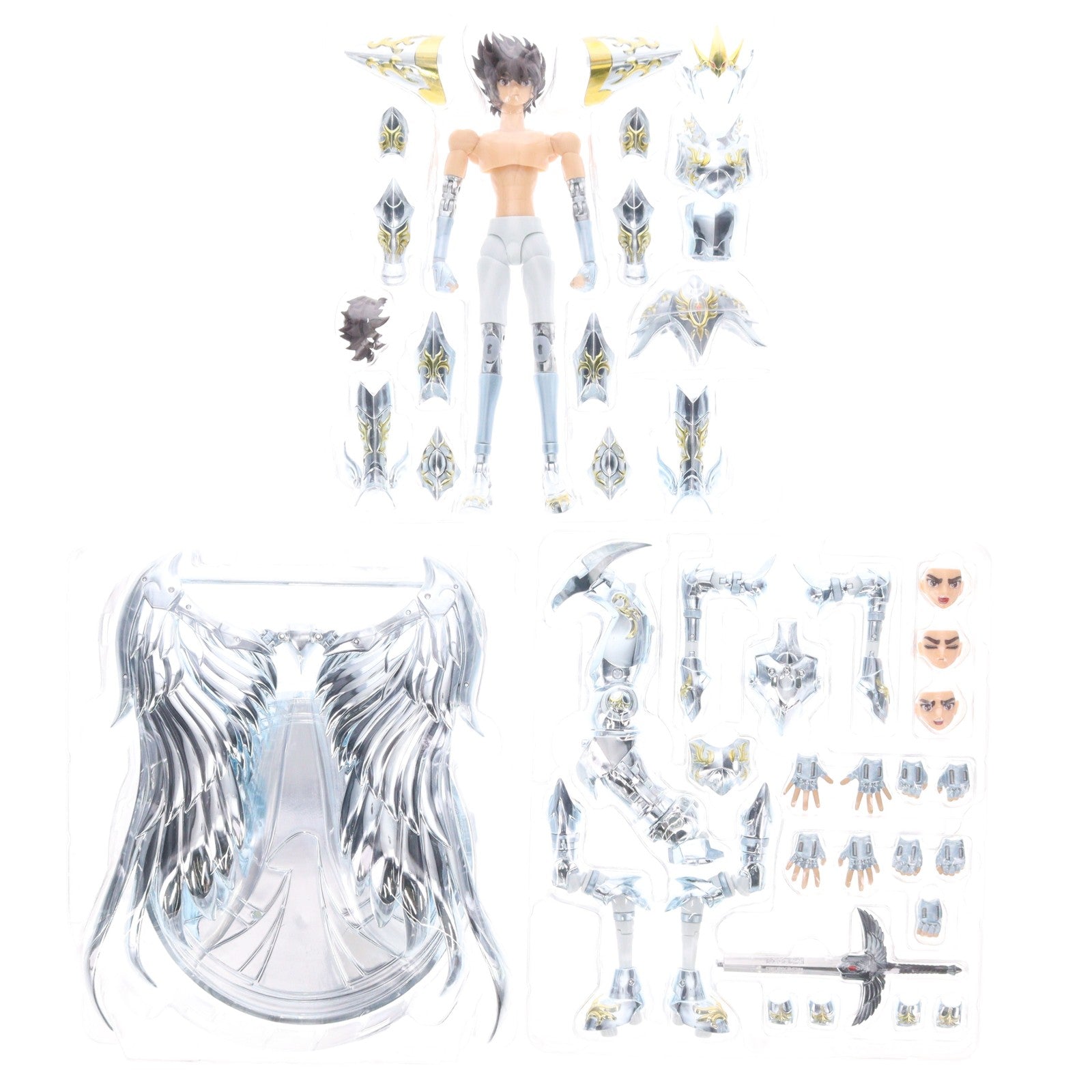 【中古即納】[FIG] 聖闘士聖衣神話EX ペガサス星矢(神聖衣) 聖闘士星矢 完成品 可動フィギュア バンダイスピリッツ(20250531)