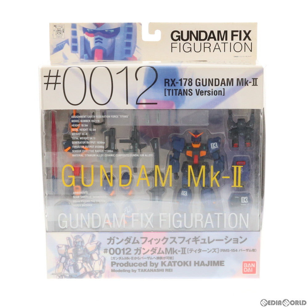 【中古即納】[FIG] GUNDAM FIX FIGURATION #0012 ガンダムMk-II [ティターンズ] 3号機 機動戦士Zガンダム 完成品 可動フィギュア バンダイ(20030125)