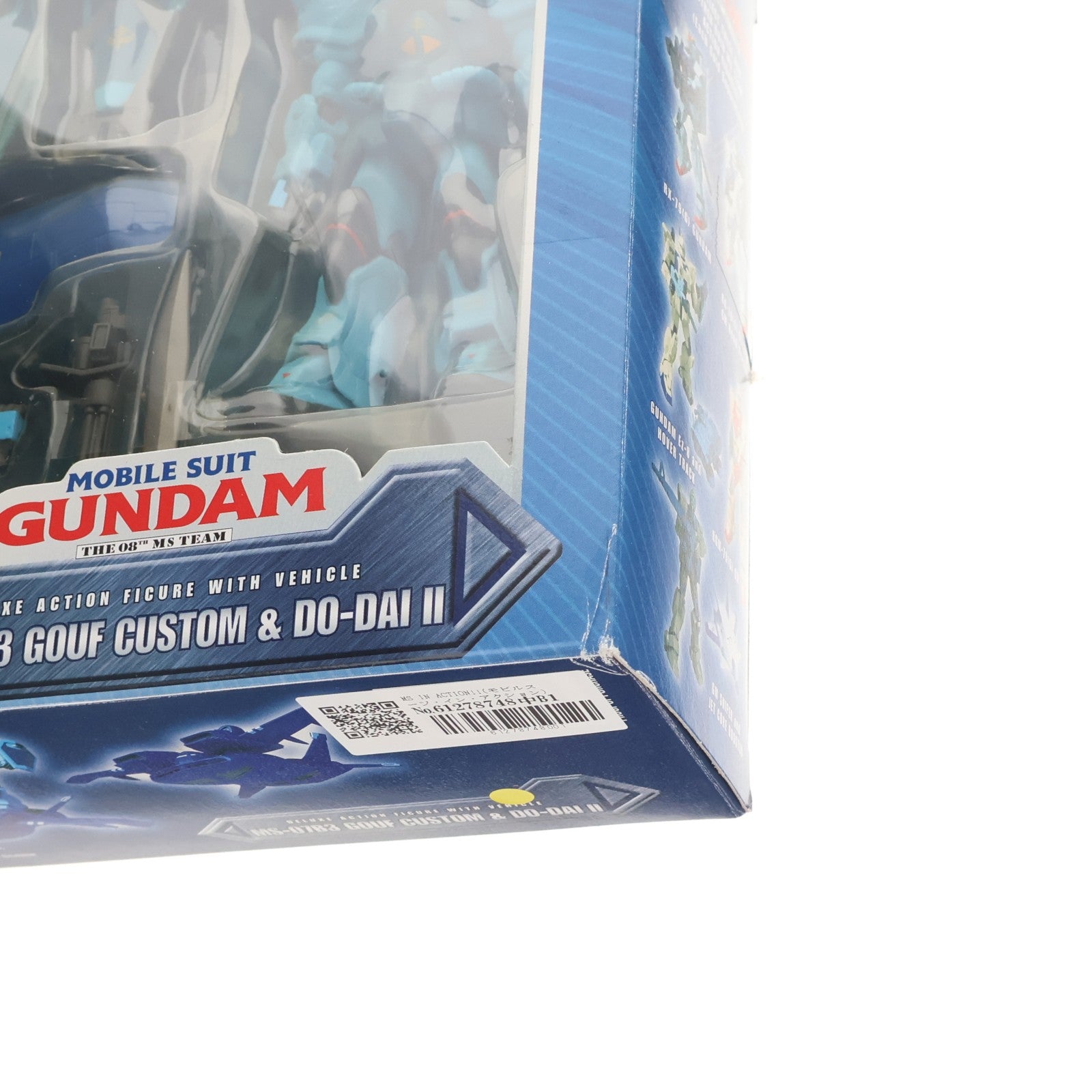 【中古即納】[FIG] MS IN ACTION!!(モビルスーツ・イン・アクション) MS-07B3 グフ・カスタム&ド・ダイII US版 機動戦士ガンダム 第08MS小隊 完成品 可動フィギュア(11654) バンダイ(20021231)