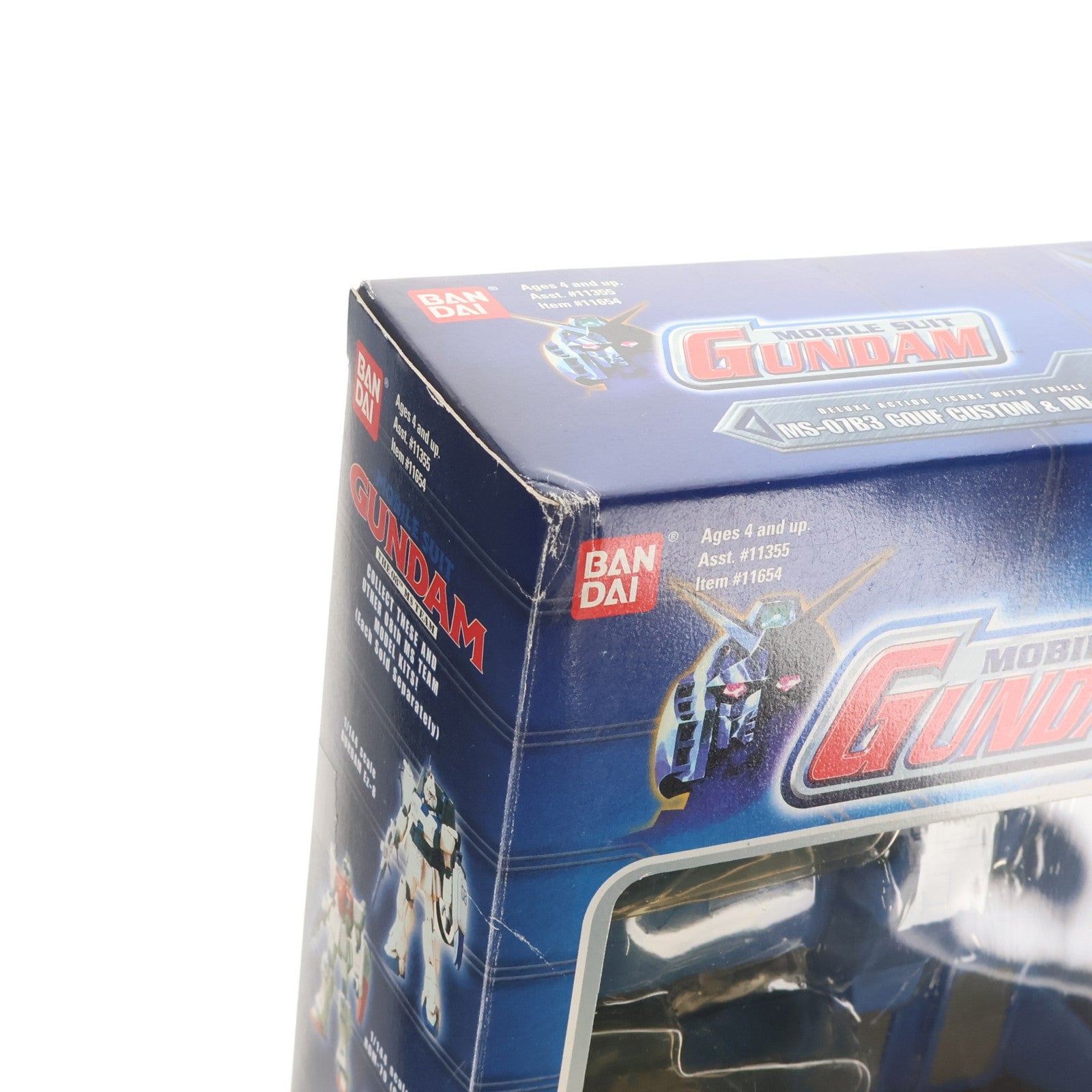【中古即納】[FIG] MS IN ACTION!!(モビルスーツ・イン・アクション) MS-07B3 グフ・カスタム&ド・ダイII US版 機動戦士ガンダム 第08MS小隊 完成品 可動フィギュア(11654) バンダイ(20021231)