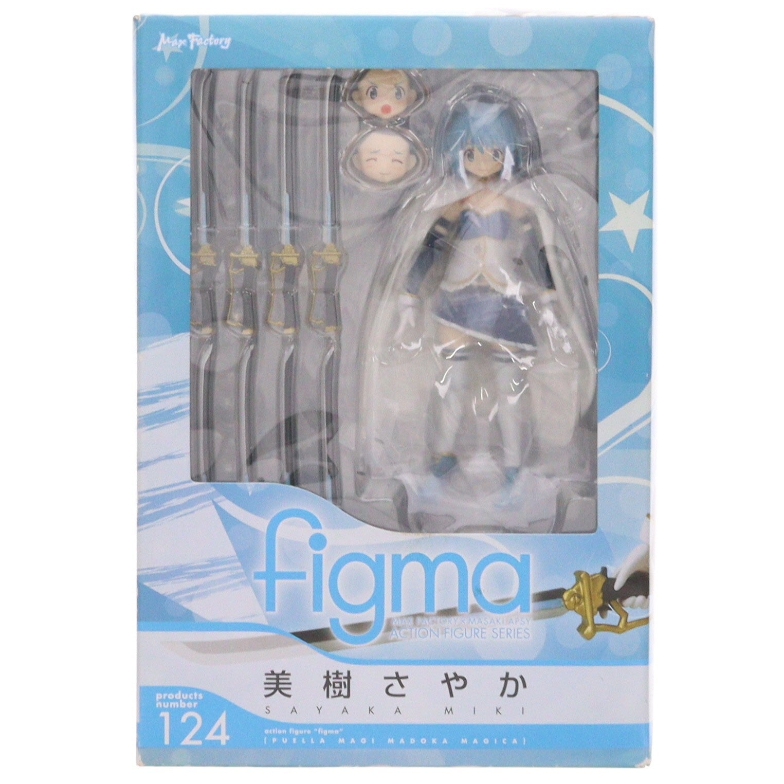 【中古即納】[FIG] figma(フィグマ) 124 美樹さやか(みきさやか) 魔法少女まどか☆マギカ 完成品 可動フィギュア マックスファクトリー(20121004)