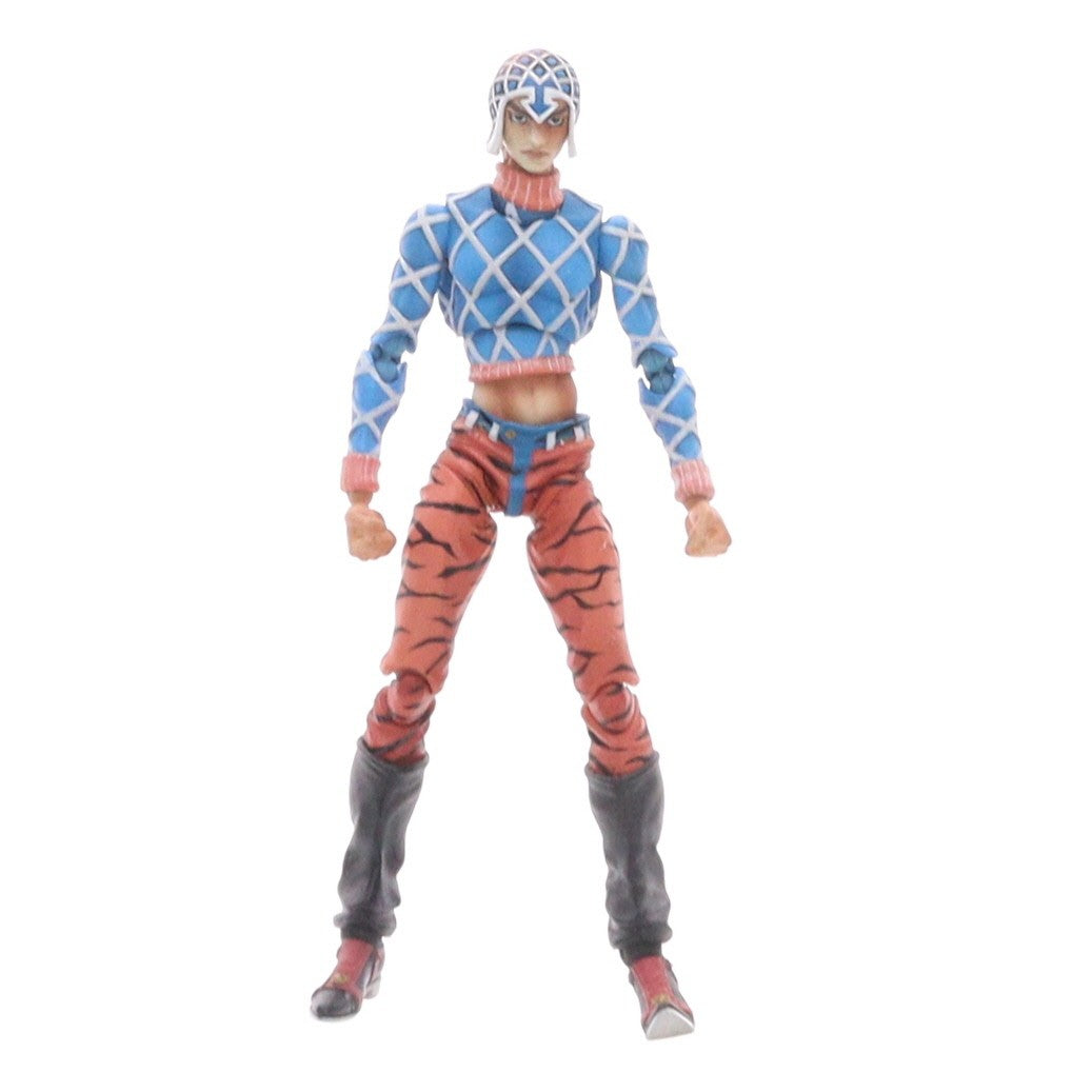 【中古即納】[FIG] (再販) 超像可動 34.グイード・ミスタ&セックス・ピストルズ (荒木飛呂彦指定カラー) ジョジョの奇妙な冒険 第五部 黄金の風 フィギュア メディコス・エンタテインメント(20131222)