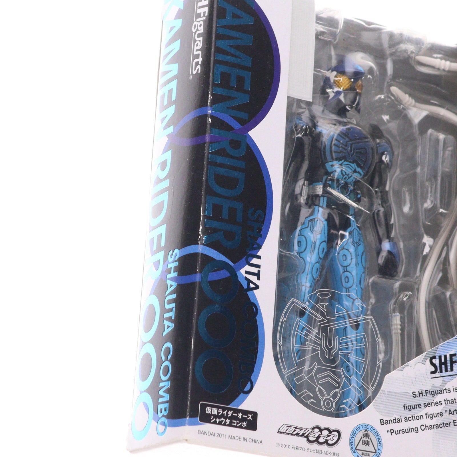 【中古即納】[FIG] S.H.Figuarts(フィギュアーツ) 仮面ライダーオーズ シャウタ コンボ 仮面ライダーオーズ/OOO 完成品 可動フィギュア バンダイ(20110803)