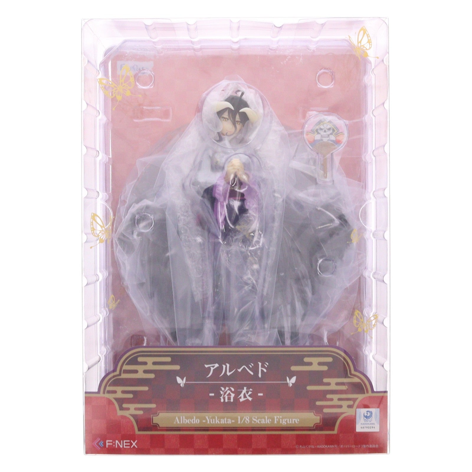 【中古即納】[FIG] (再販) アルベド -浴衣- オーバーロード 1/8 完成品 フィギュア(AMU-FNX885) フリュー(20230331)