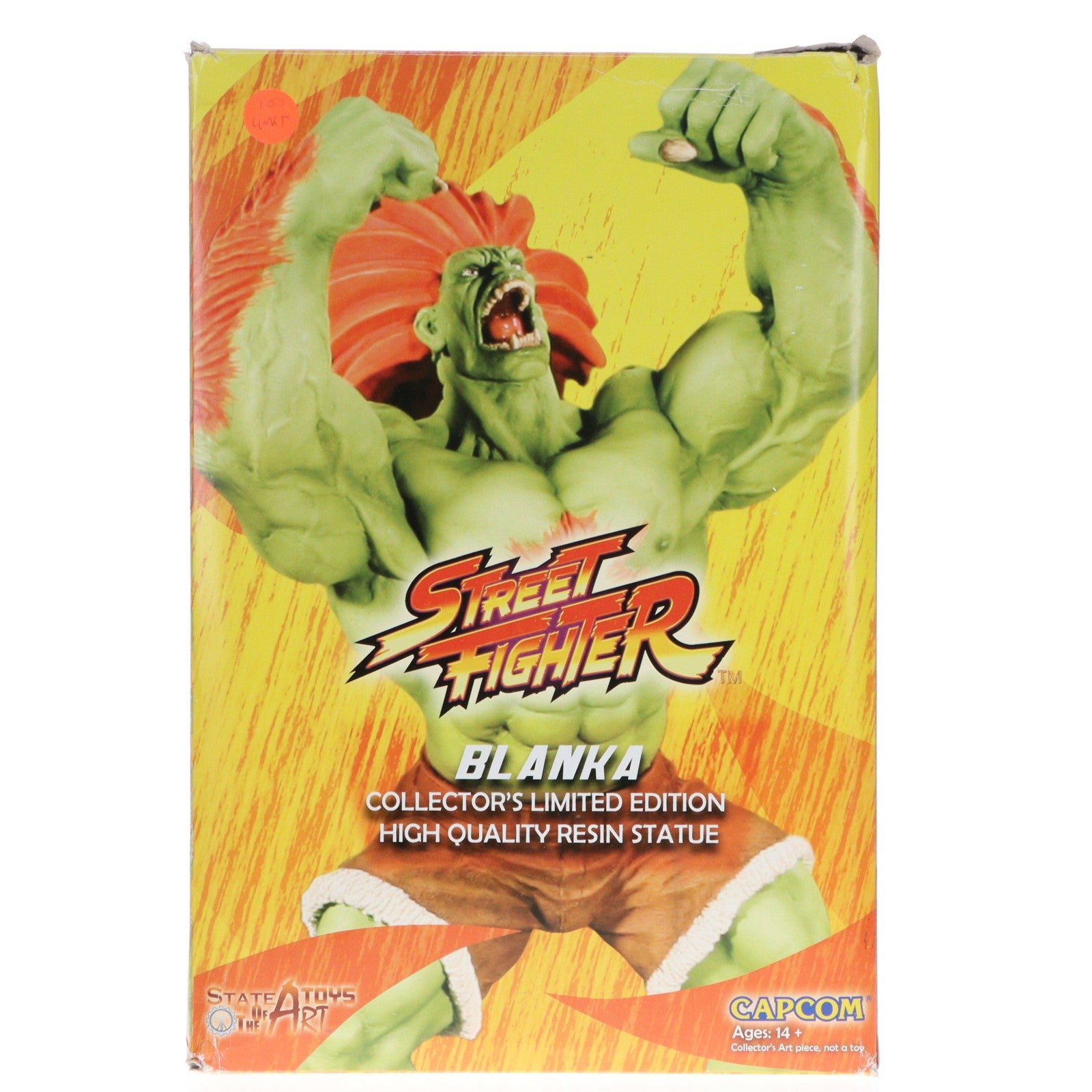 【中古即納】[FIG] BLANKA(ブランカ) COLLECTOR'S LIMITED EDITION HIGH QUALITY RESIN STATUE ストリートファイター 完成品 フィギュア SOTA TOYS(ソタトイズ)(20071231)