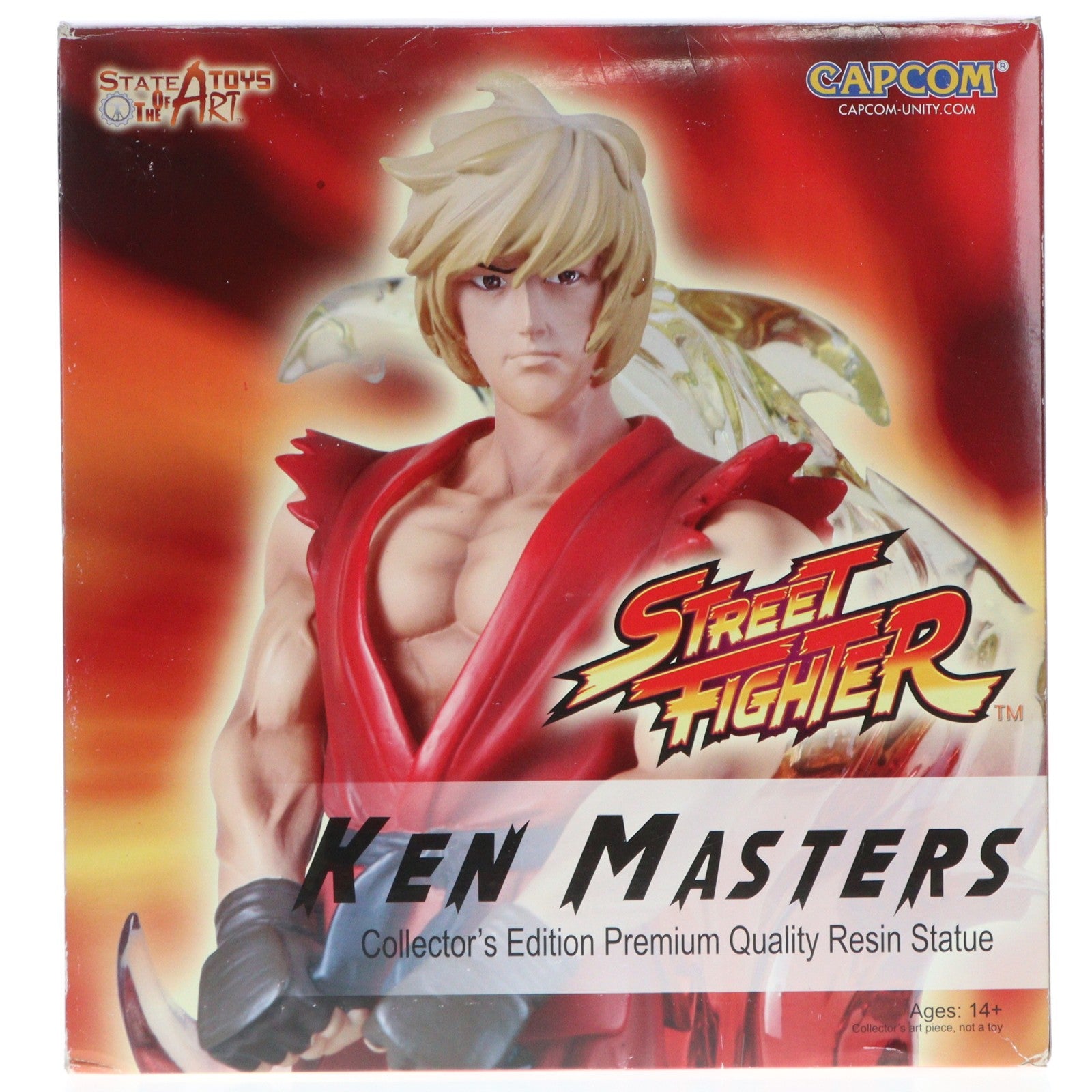 【中古即納】[FIG] KEN MASTERS(ケン・マスターズ) COLLECTOR'S EDITION PREMIUM QUALITY RESIN STATUE ストリートファイター 完成品 フィギュア SOTA TOYS(ソタトイズ)(20091231)