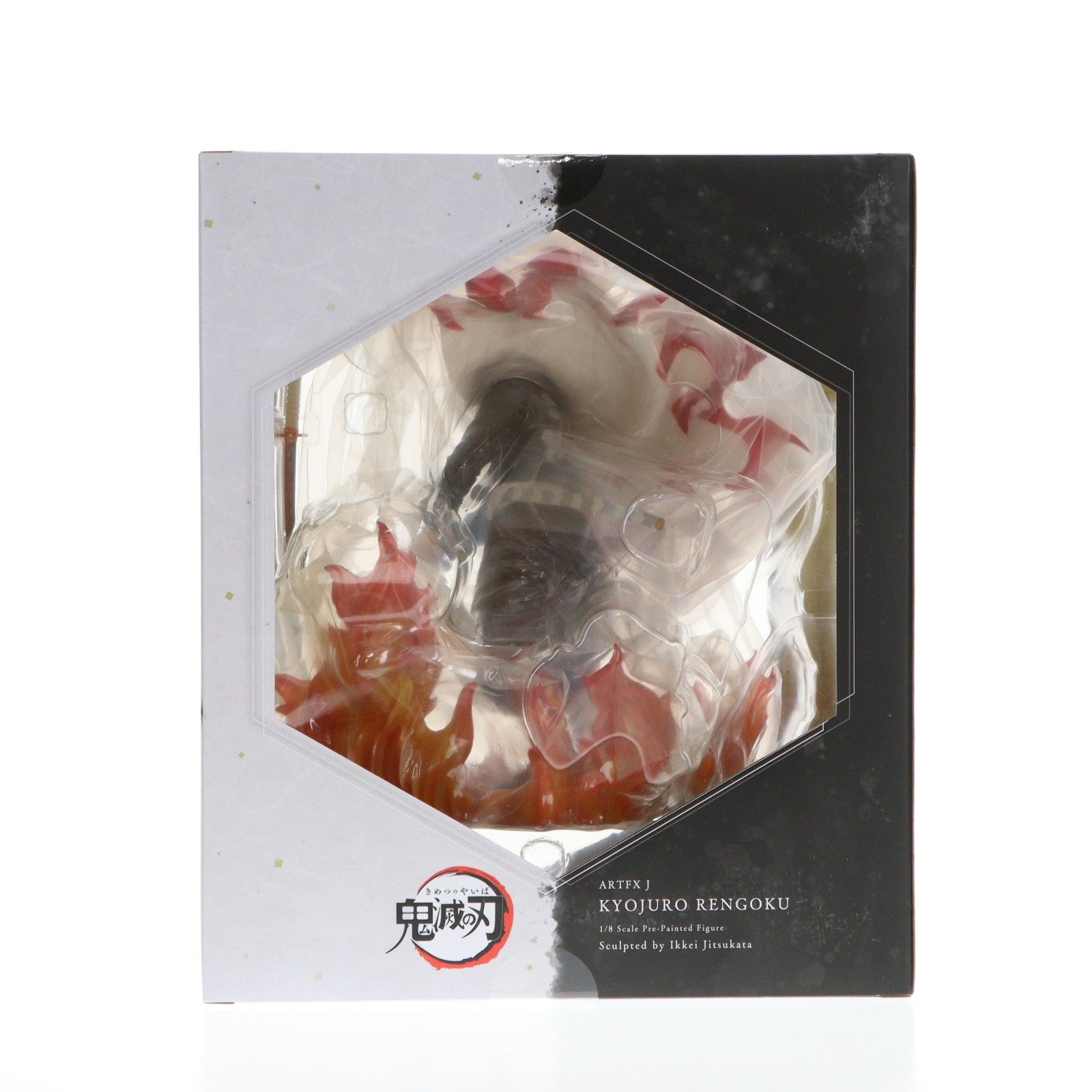【中古即納】[FIG] コトブキヤショップ限定特典付属 ARTFX J 煉獄杏寿郎(れんごくきょうじゅろう) 鬼滅の刃 1/8 完成品 フィギュア(PP927) コトブキヤ(20211217)