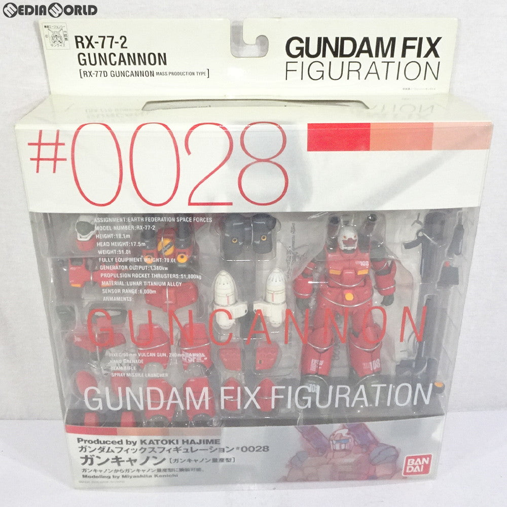【中古即納】[FIG] GUNDAM FIX FIGURATION #0028 ガンキャノン 機動戦士ガンダム 完成品 可動フィギュア バンダイ(20060729)