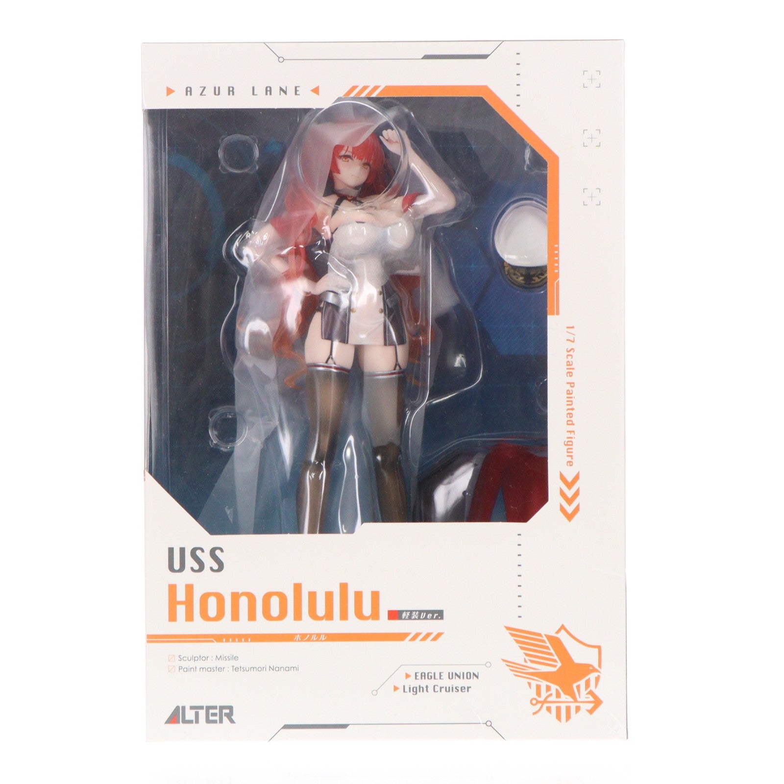 【中古即納】[FIG] ホノルル 軽装ver. アズールレーン 1/7 完成品 フィギュア アルター(20230511)