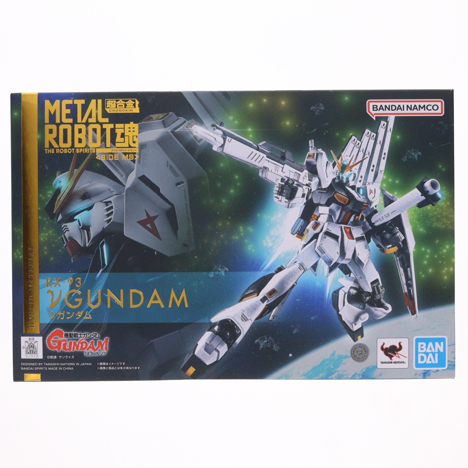 【中古即納】[FIG] METAL ROBOT魂(SIDE MS) νガンダム 機動戦士ガンダム 逆襲のシャア 完成品 可動フィギュア バンダイスピリッツ(20260124)