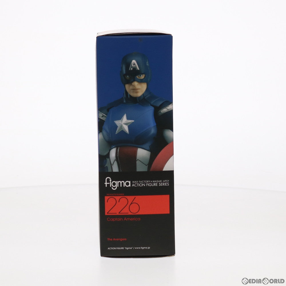 【中古即納】[FIG] figma(フィグマ) 226 キャプテン・アメリカ アベンジャーズ 完成品 可動フィギュア グッドスマイルカンパニー(20140921)