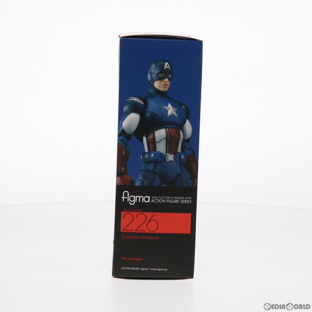【中古即納】[FIG] figma(フィグマ) 226 キャプテン・アメリカ アベンジャーズ 完成品 可動フィギュア グッドスマイルカンパニー(20140921)