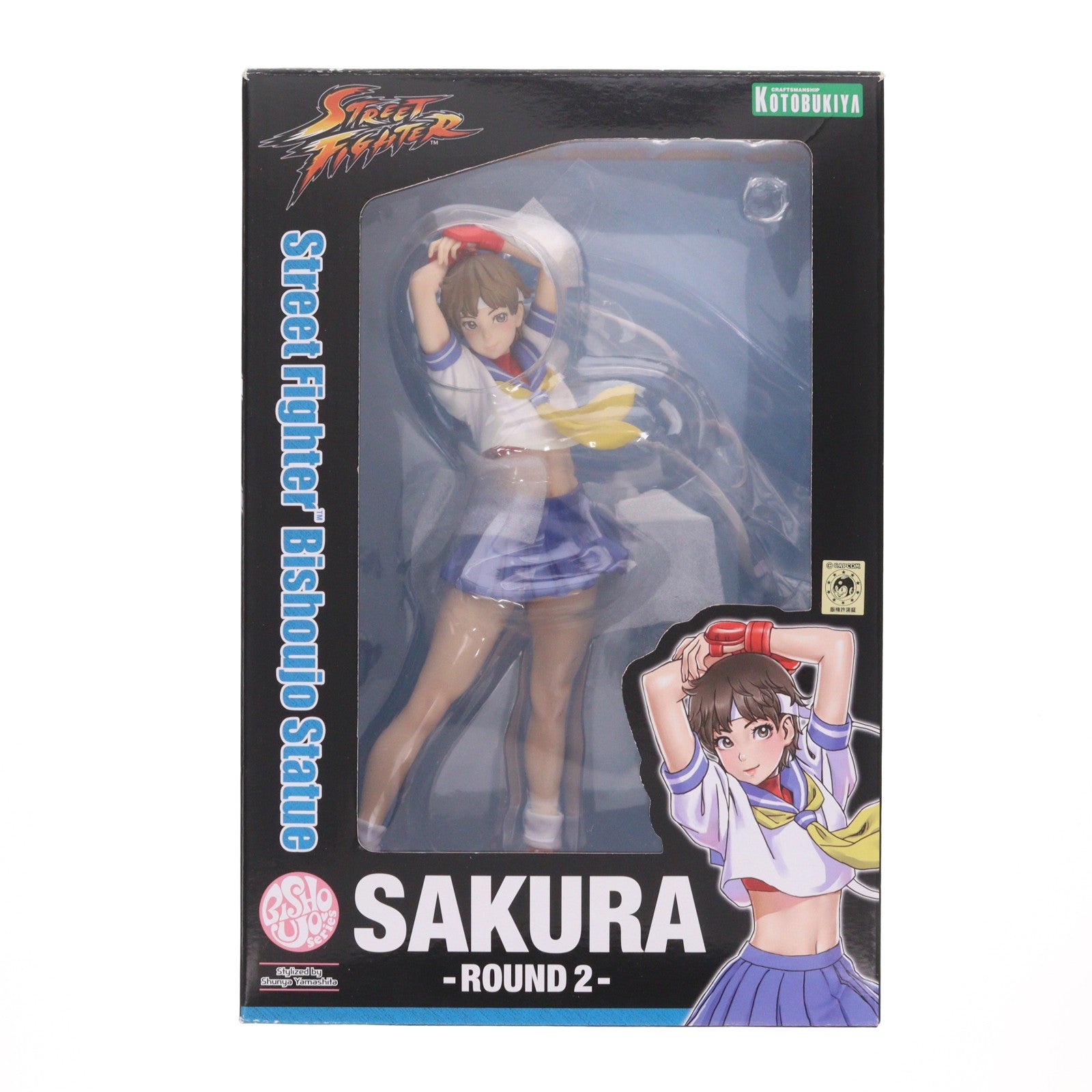 【中古即納】[FIG] STREET FIGHTER美少女 さくら -ROUND 2- ストリートファイター 1/7 完成品 フィギュア(SV240) コトブキヤ(20191030)