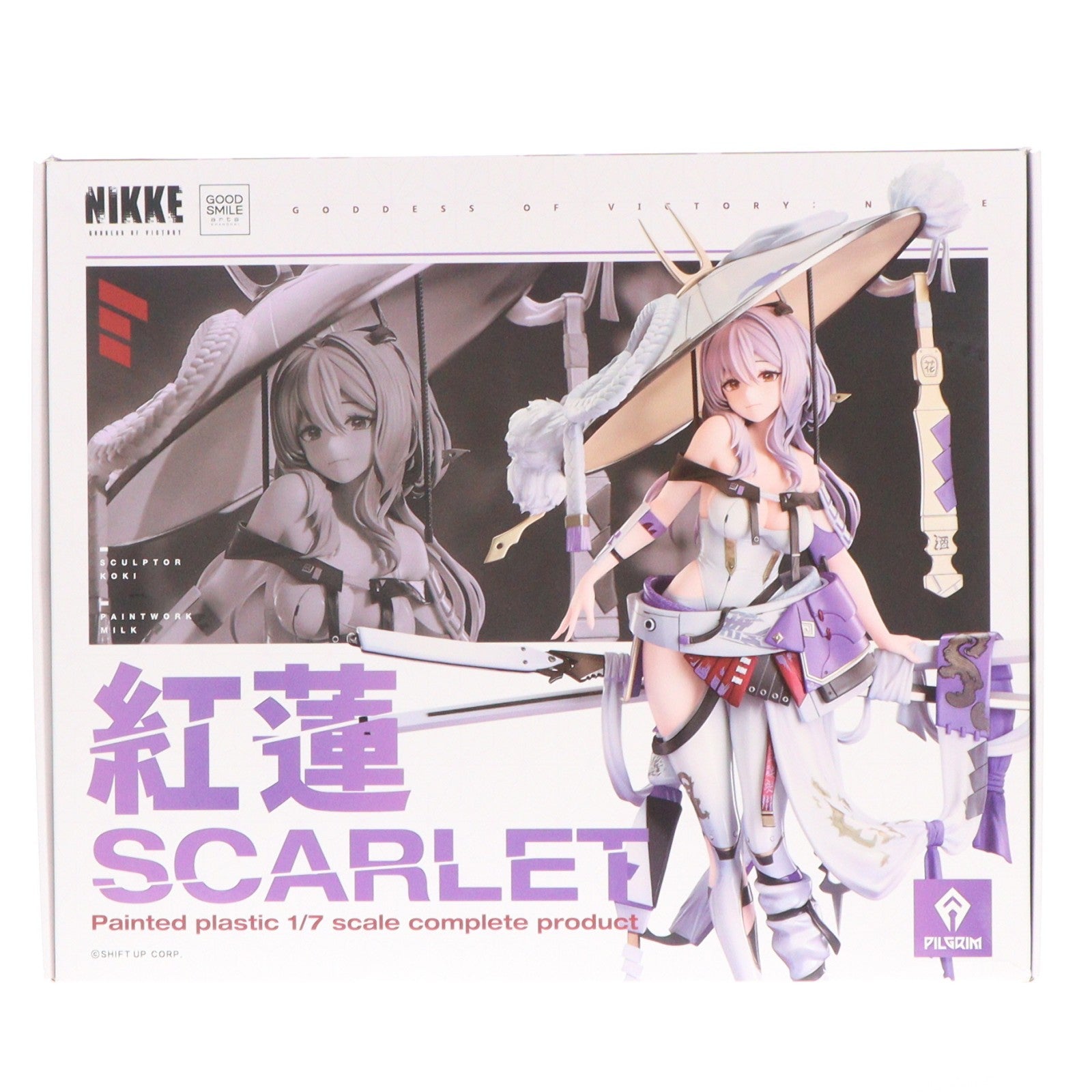 【中古即納】[FIG] 紅蓮(ぐれん) 勝利の女神:NIKKE(ニケ) 1/7 完成品 フィギュア グッドスマイルアーツ上海(20250619)