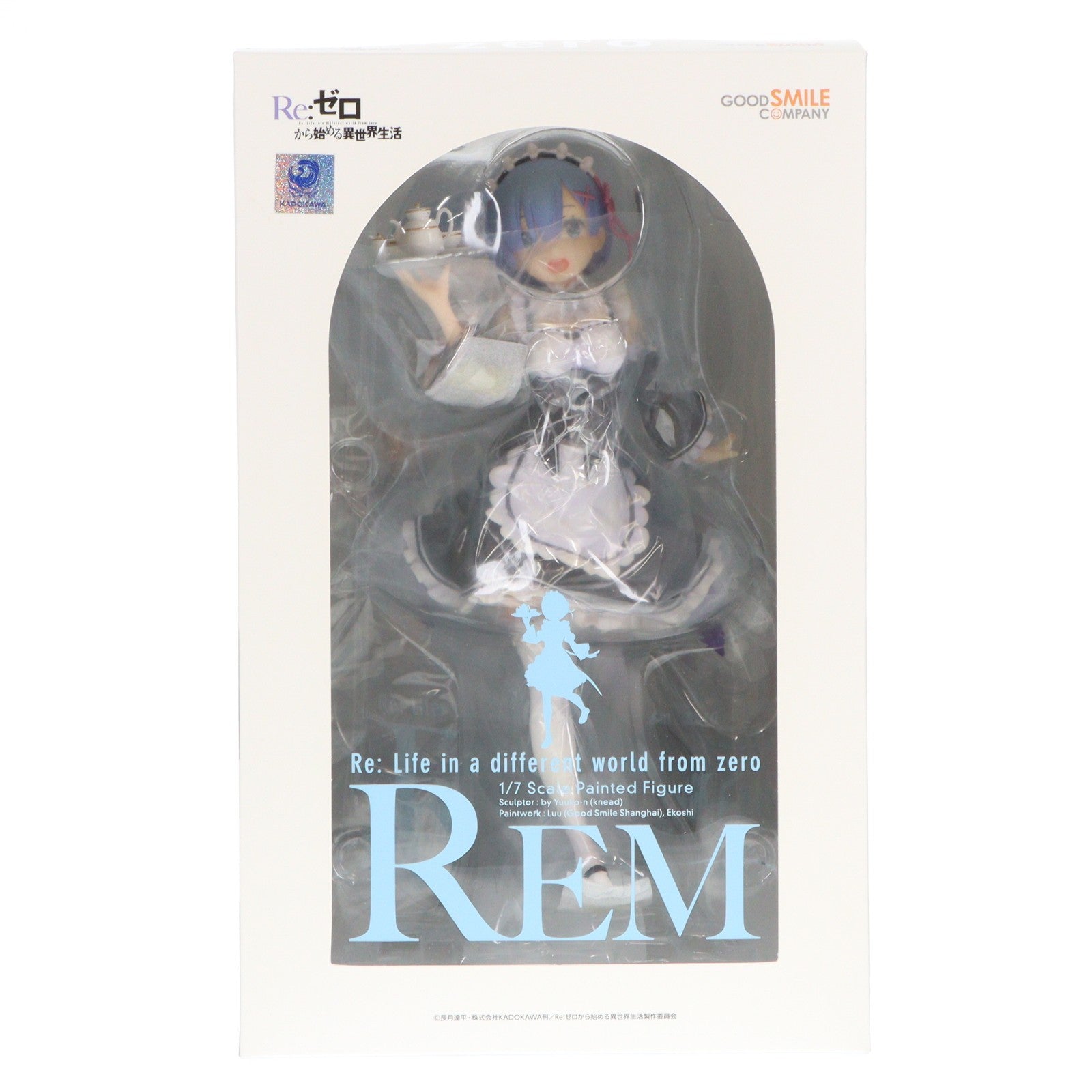 【中古即納】[FIG] レム Re:ゼロから始める異世界生活 1/7 完成品 フィギュア グッドスマイルカンパニー(20180210)