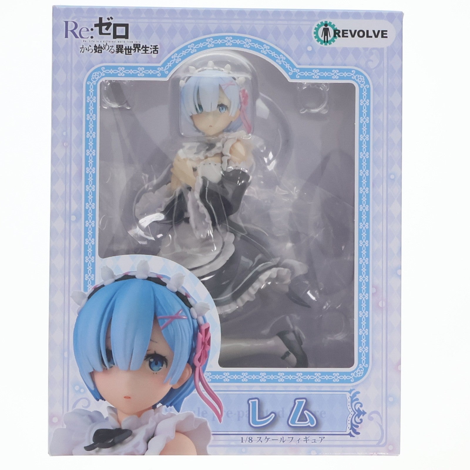【中古即納】[FIG] レム Re:ゼロから始める異世界生活 1/8 完成品 フィギュア リボルブ(20180329)