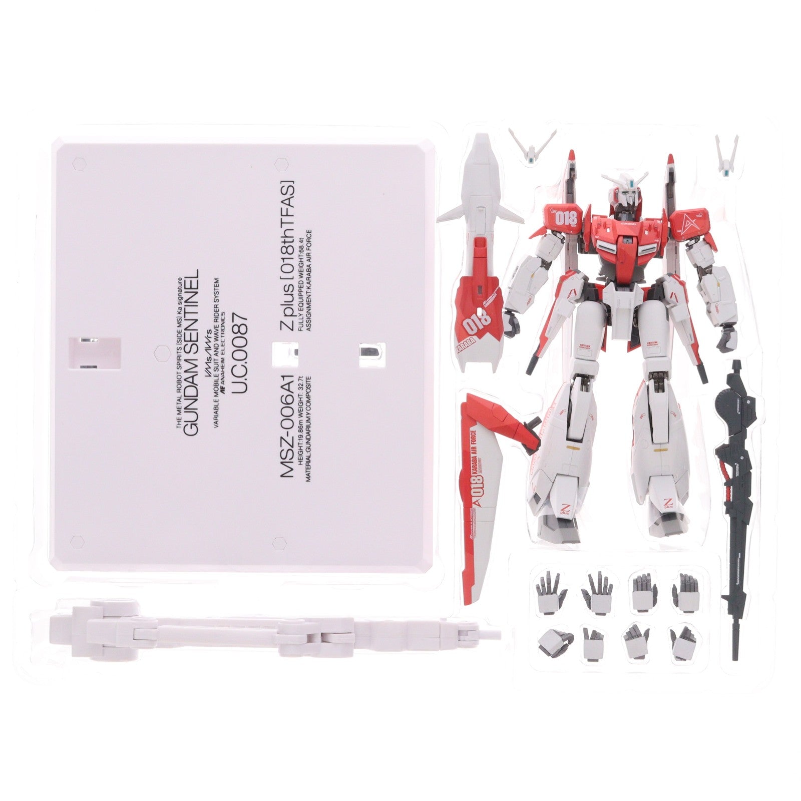 【中古即納】[FIG] 初期不良対応済 魂ウェブ商店限定 METAL ROBOT魂(Ka signature)(SIDE MS) ゼータプラス A1(テスト機イメージカラー) ガンダム・センチネル 完成品 可動フィギュア バンダイスピリッツ(20260316)